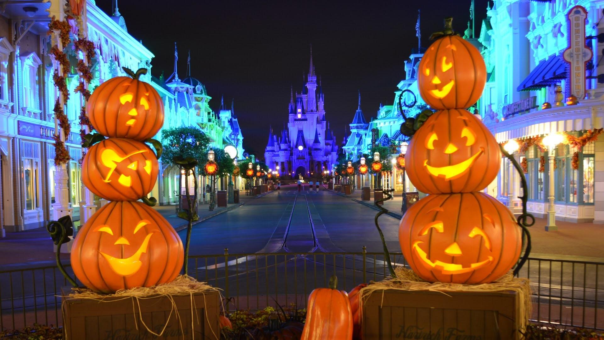1920x1080 1920x Disney Pumpkin Halloween Wallpaper Full's Not So Scary Halloween Party
