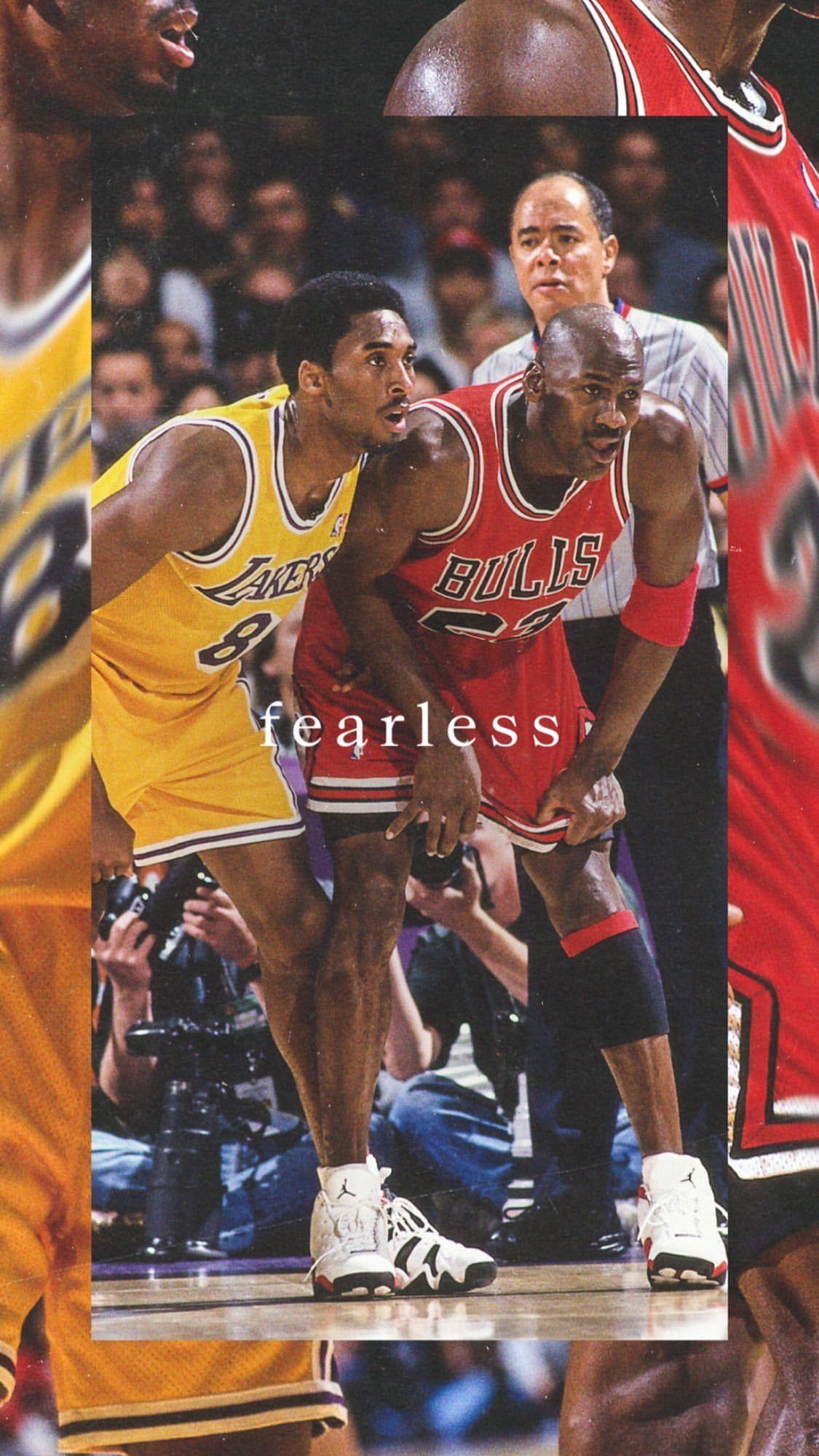 1125x2000 Kobe Bryant and MJ Wallpaper