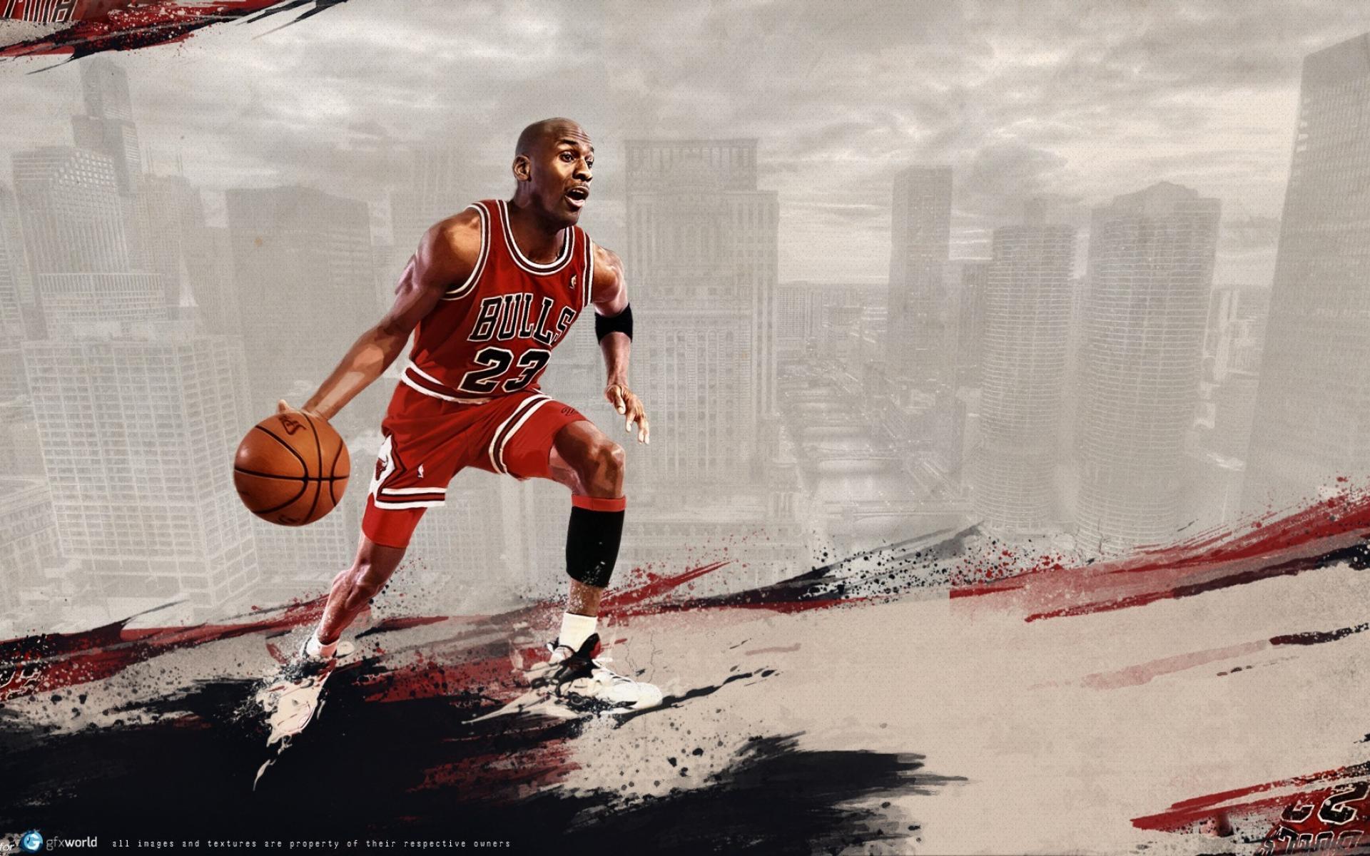 1920x1200 NBA Michael Jordan Wallpaper