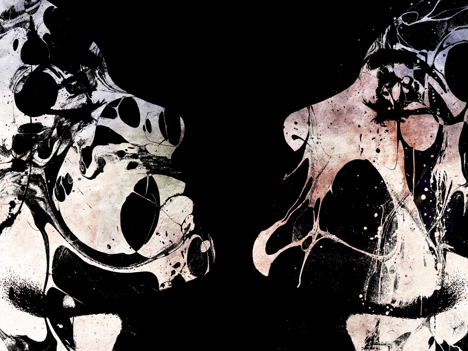 1600x1200 face, drawing, illustration, simple background, abstract, artwork, cartoon, skull, head, ART, sketch, album cover, bone, medical imaging. Mocah HD Wallpaper