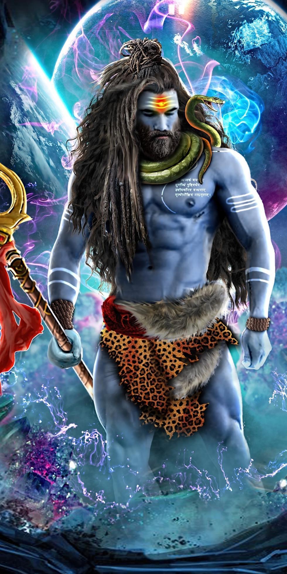 980x1960 Mahakal Wallpaper