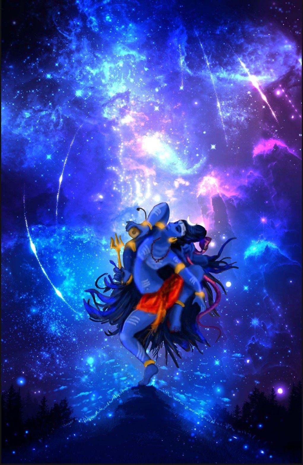 1021x1569 Lord Shiva as Nataraj in creative art painting. Lord shiva painting, Lord shiva family, Shiva angry