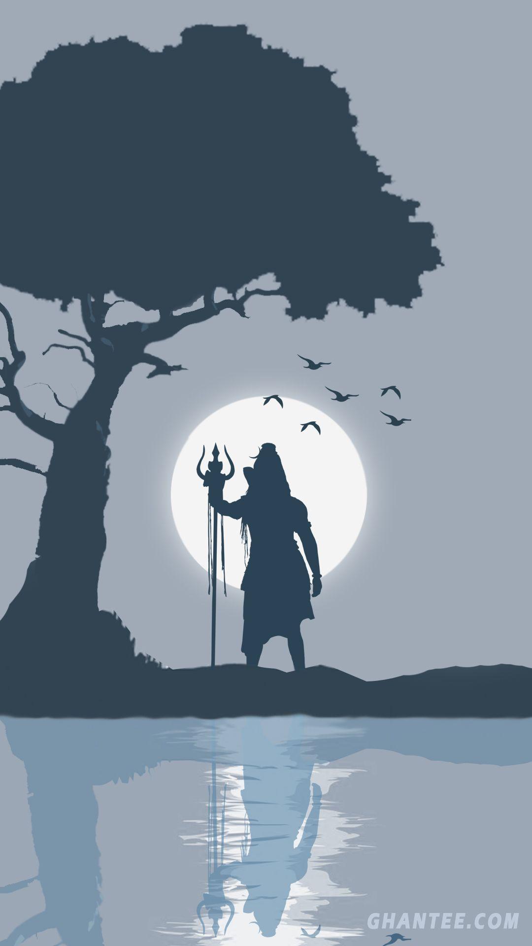 1080x1920 lord shiva HD wallpaper