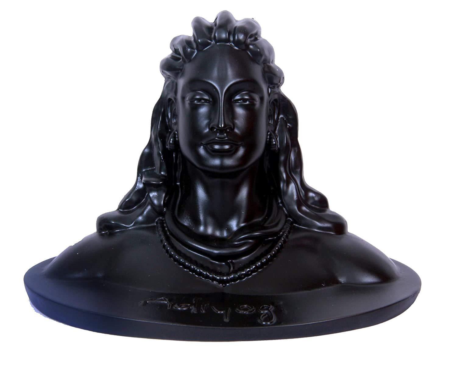 1500x1198 Buy FIDUCIA Stone Adiyogi Shiva Idol Black, 1 Piece Online at Low Prices in India