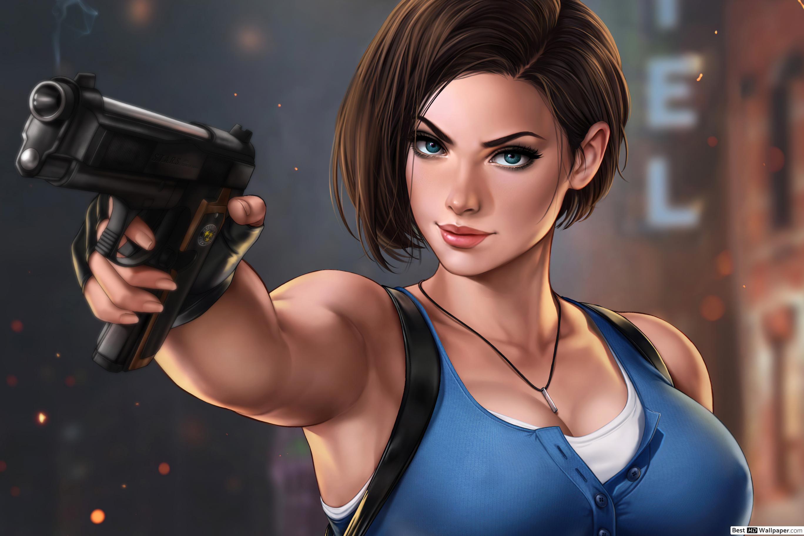 Resident Evil 3 Remake Jill Valentine 4K Wallpaper #3.1567