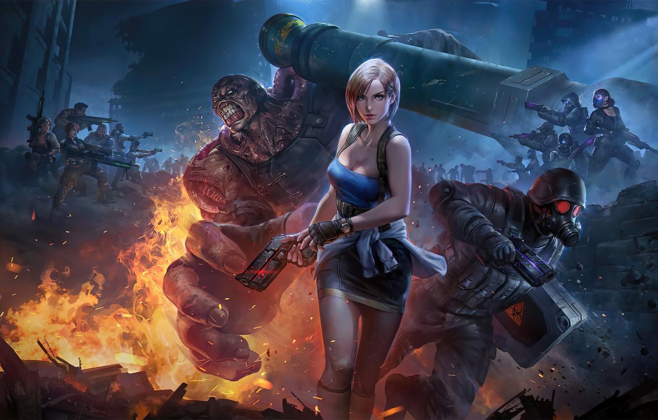 1332x850 Resident Evil 3 Nemesis 2020 Wallpaper