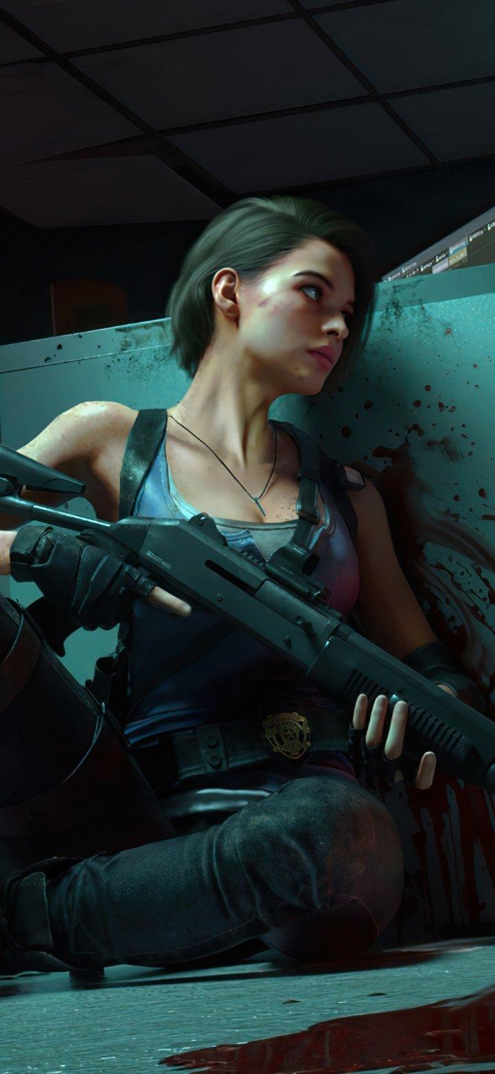 720x1560 Video Game Resident Evil 3 (2020)