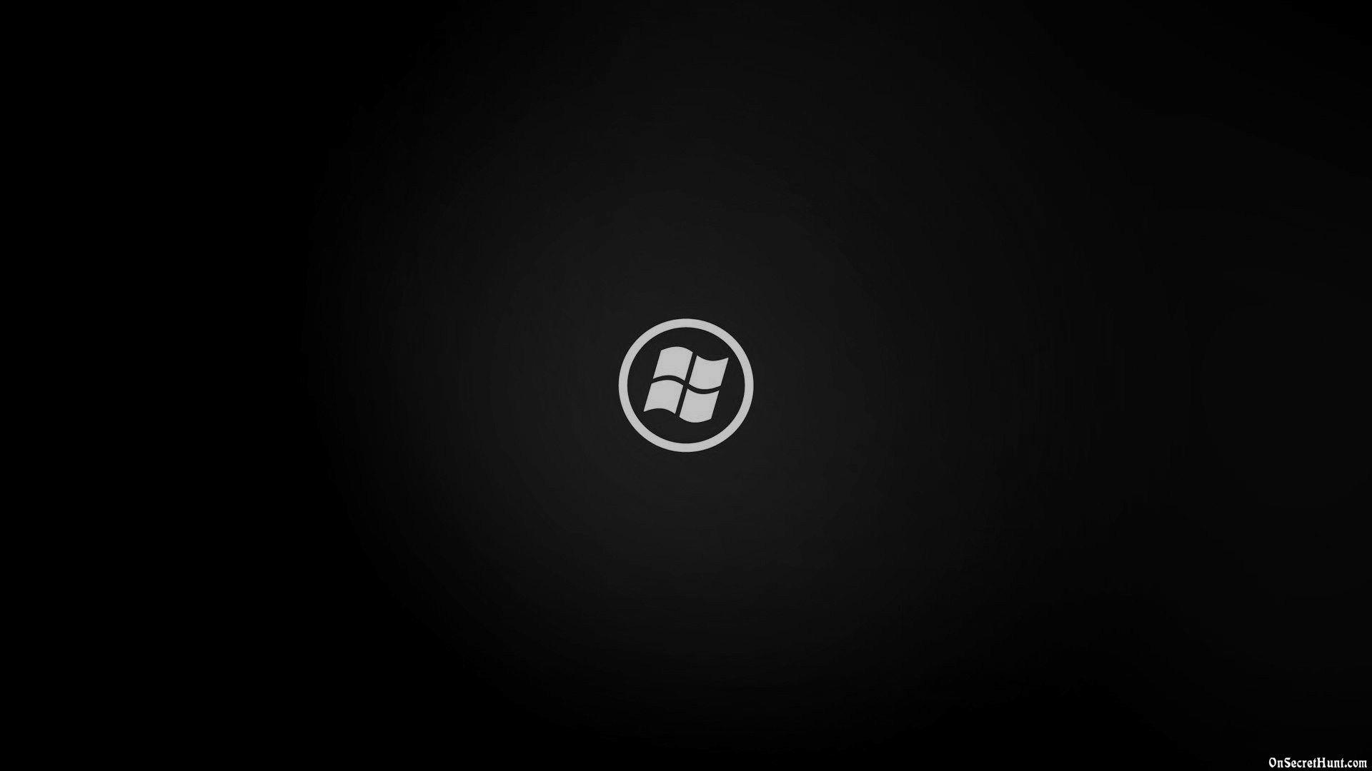 1920x1080 Black windows wallpaper