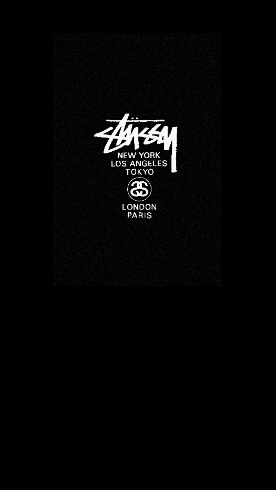 1107x1965 Supreme Black Wallpaper iPhone