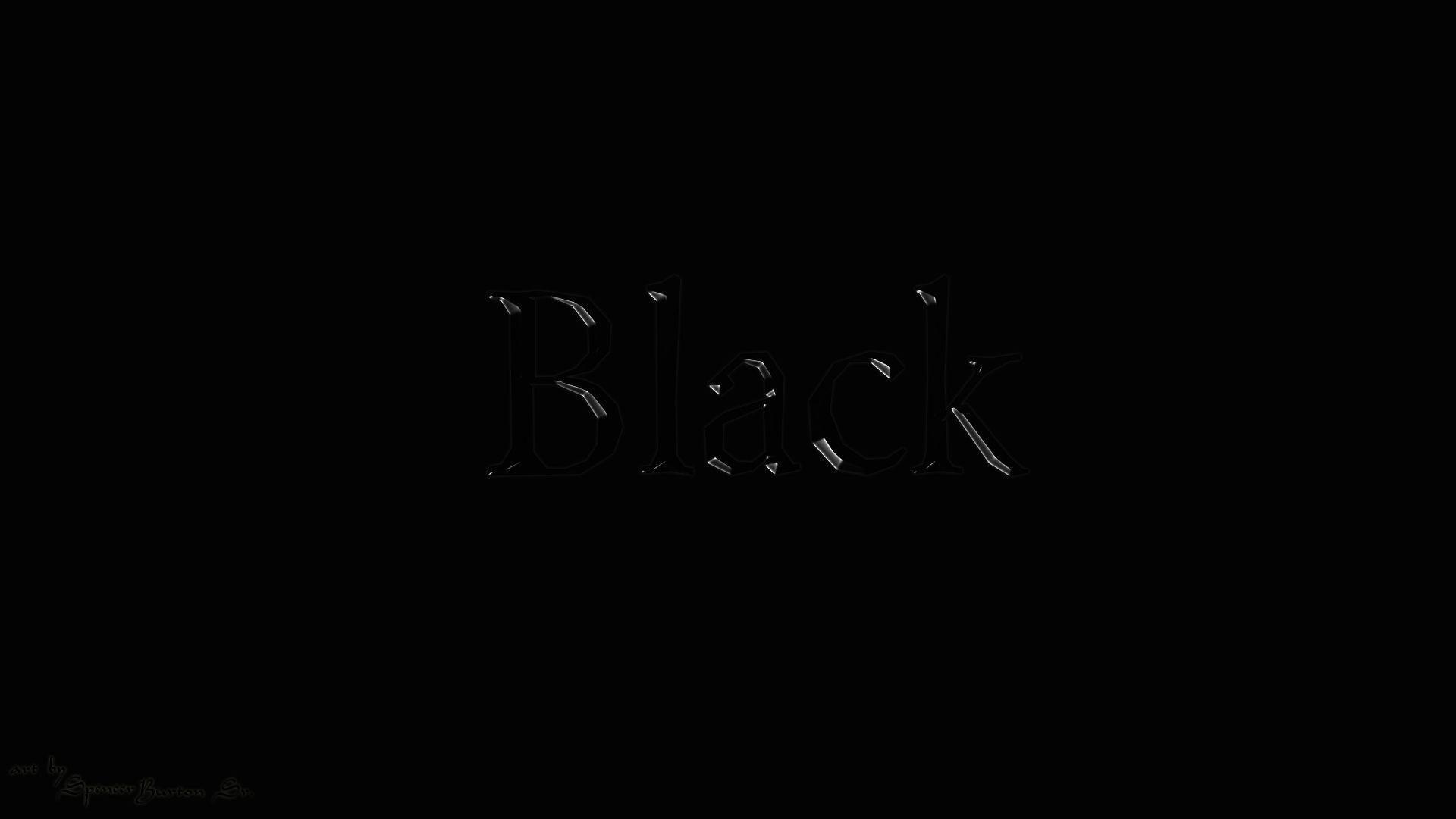 1920x1080 Just Black Wallpaper