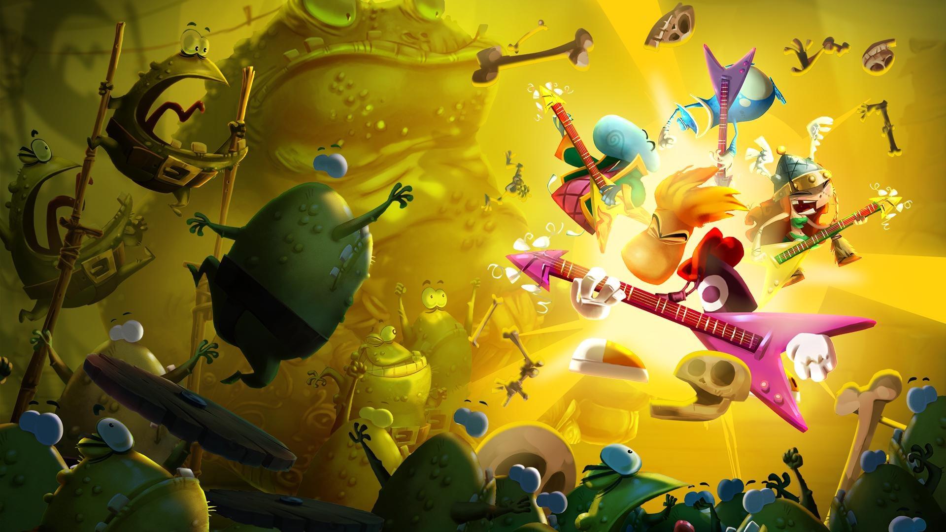 1920x1080 Toads And Rock And Roll Rayman Legends Wallpaper