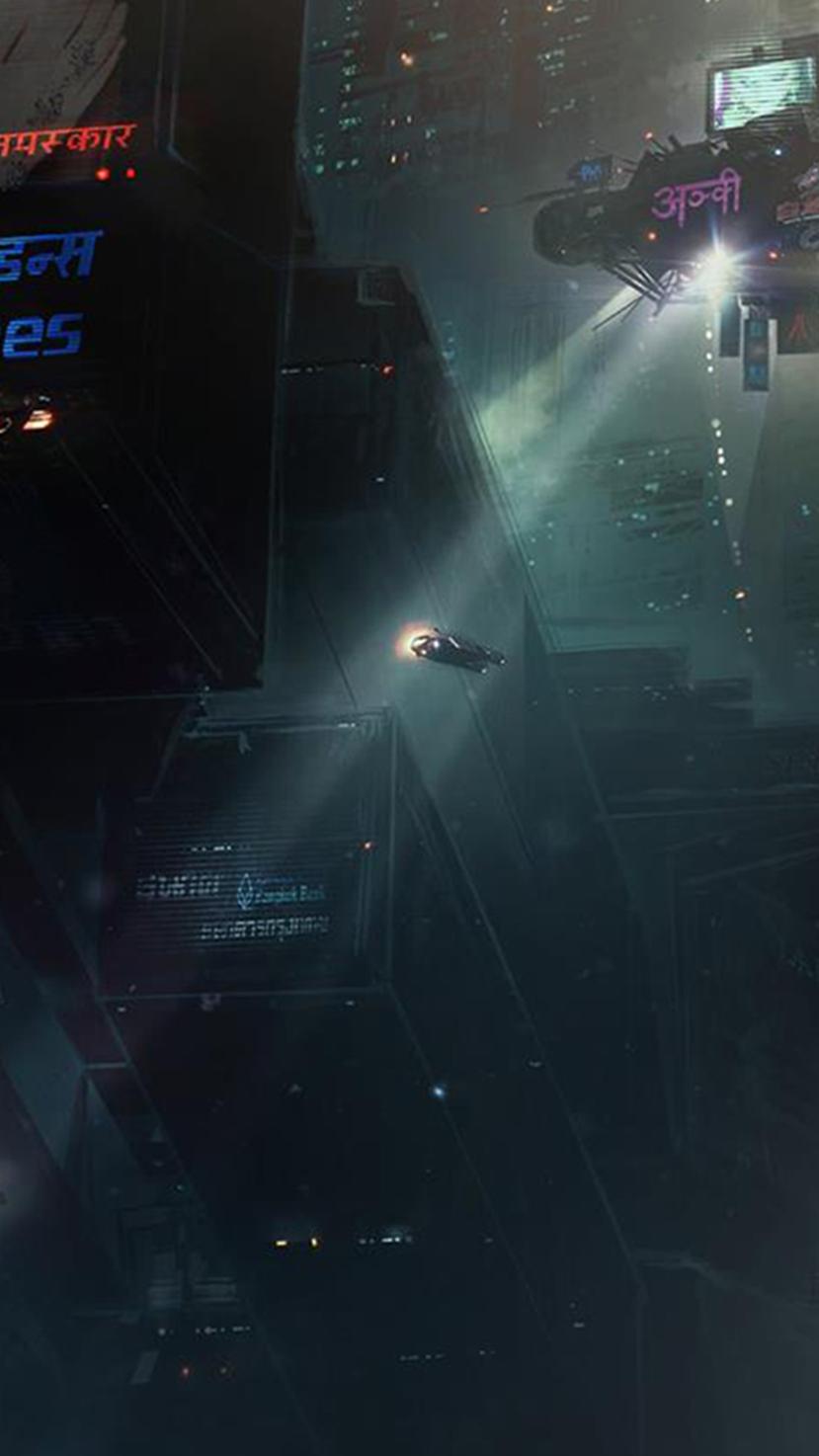 829x1474 Blade Runner Android Wallpaper