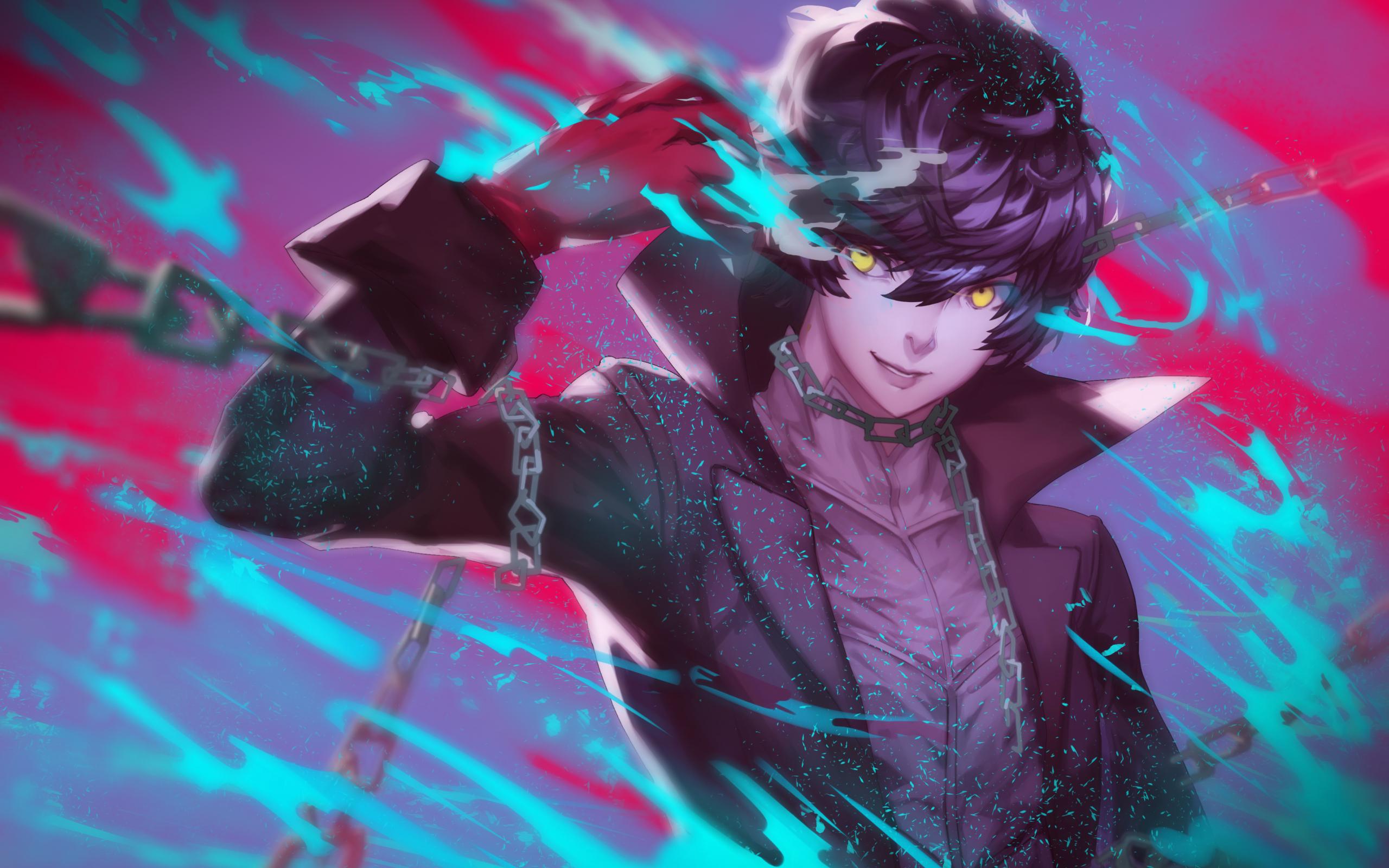2560x1600 Desktop Wallpaper Akira Kurusu, Joker, Persona Video Game, 4k, HD Image, Picture, Background, Fea75a