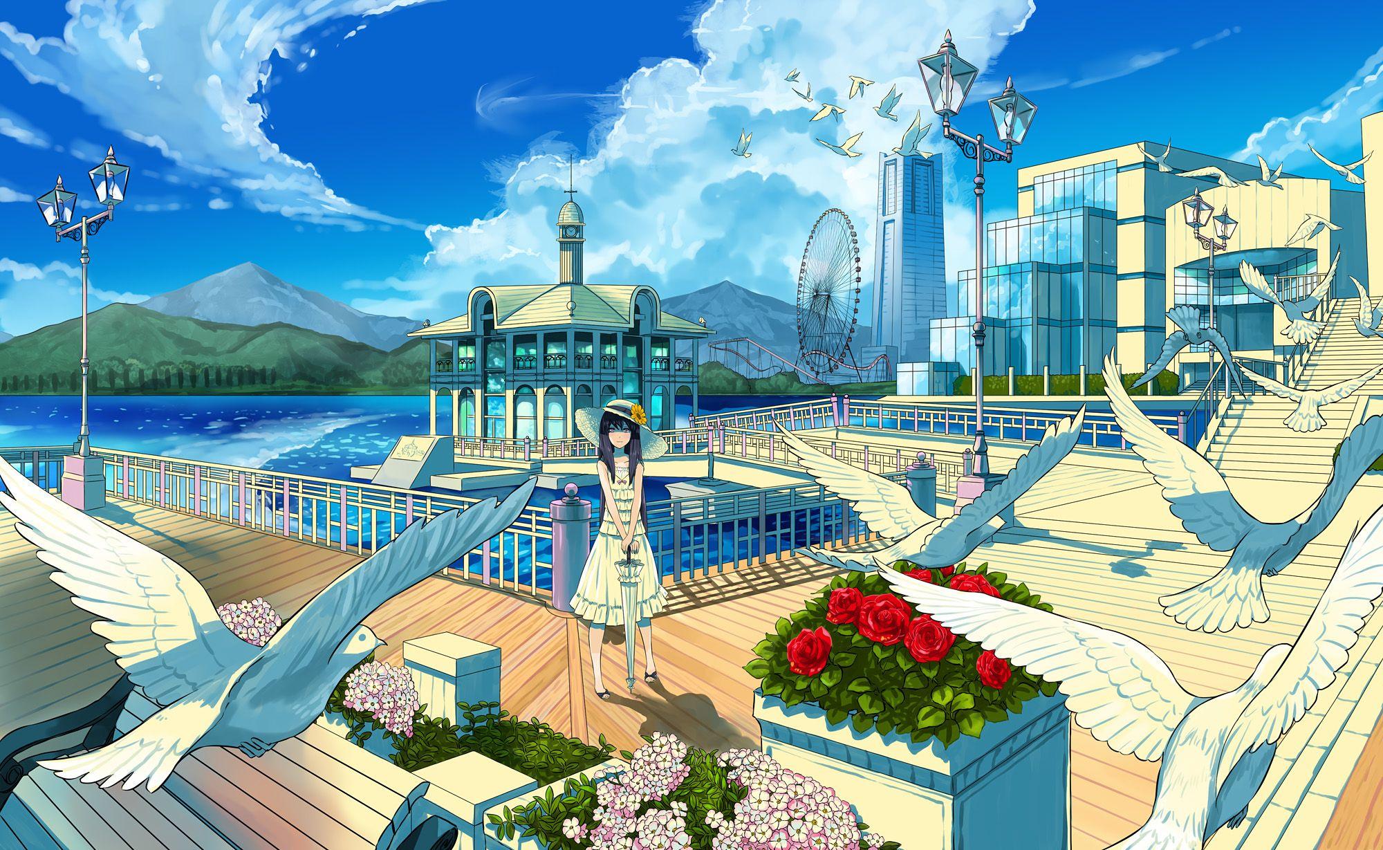 Anime Town Wallpapers - Top Free Anime Town Backgrounds - WallpaperAccess