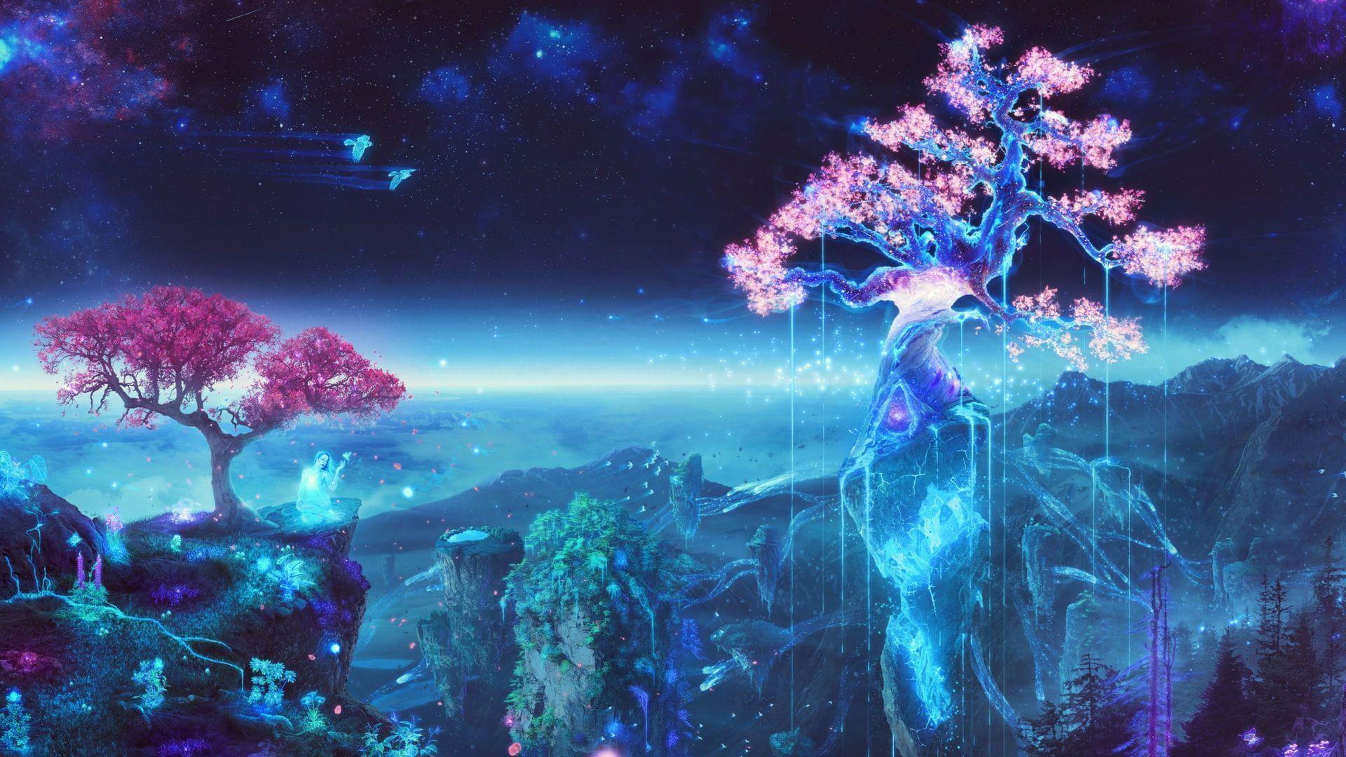 1920x1080 Magic Anime Wallpaper
