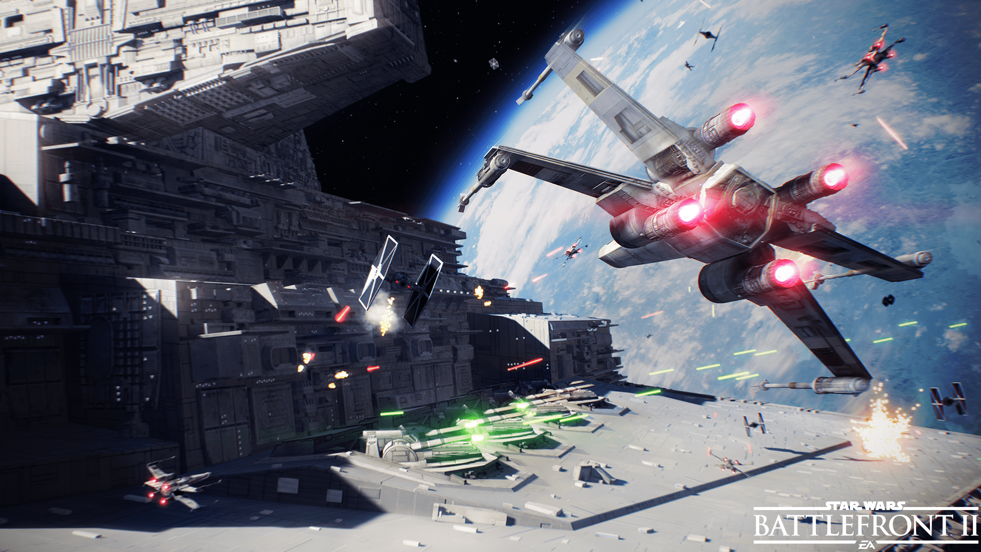 1920x1080 After Leaking, EA Officially Releases Star Wars: Battlefront 2's Epic Space Battle