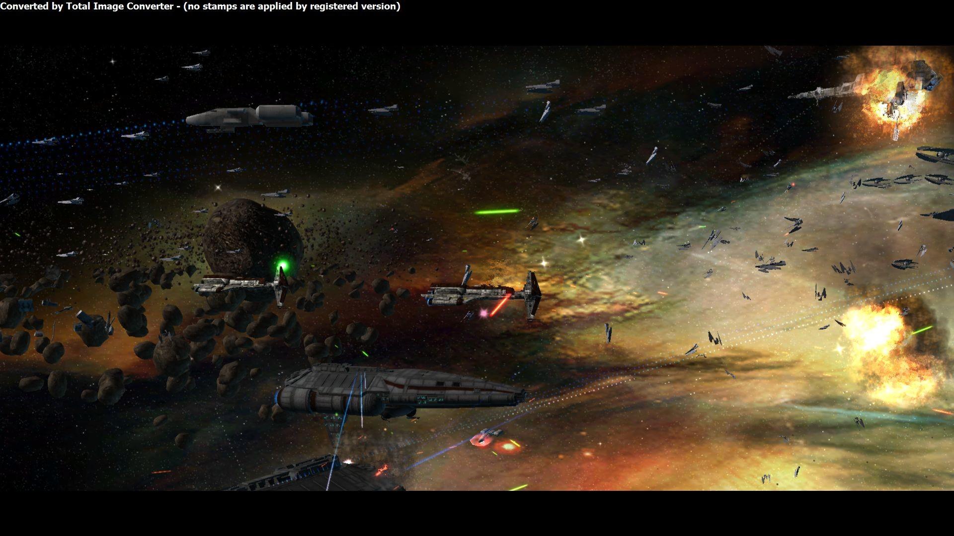 1920x1080 Star Wars Space Battle