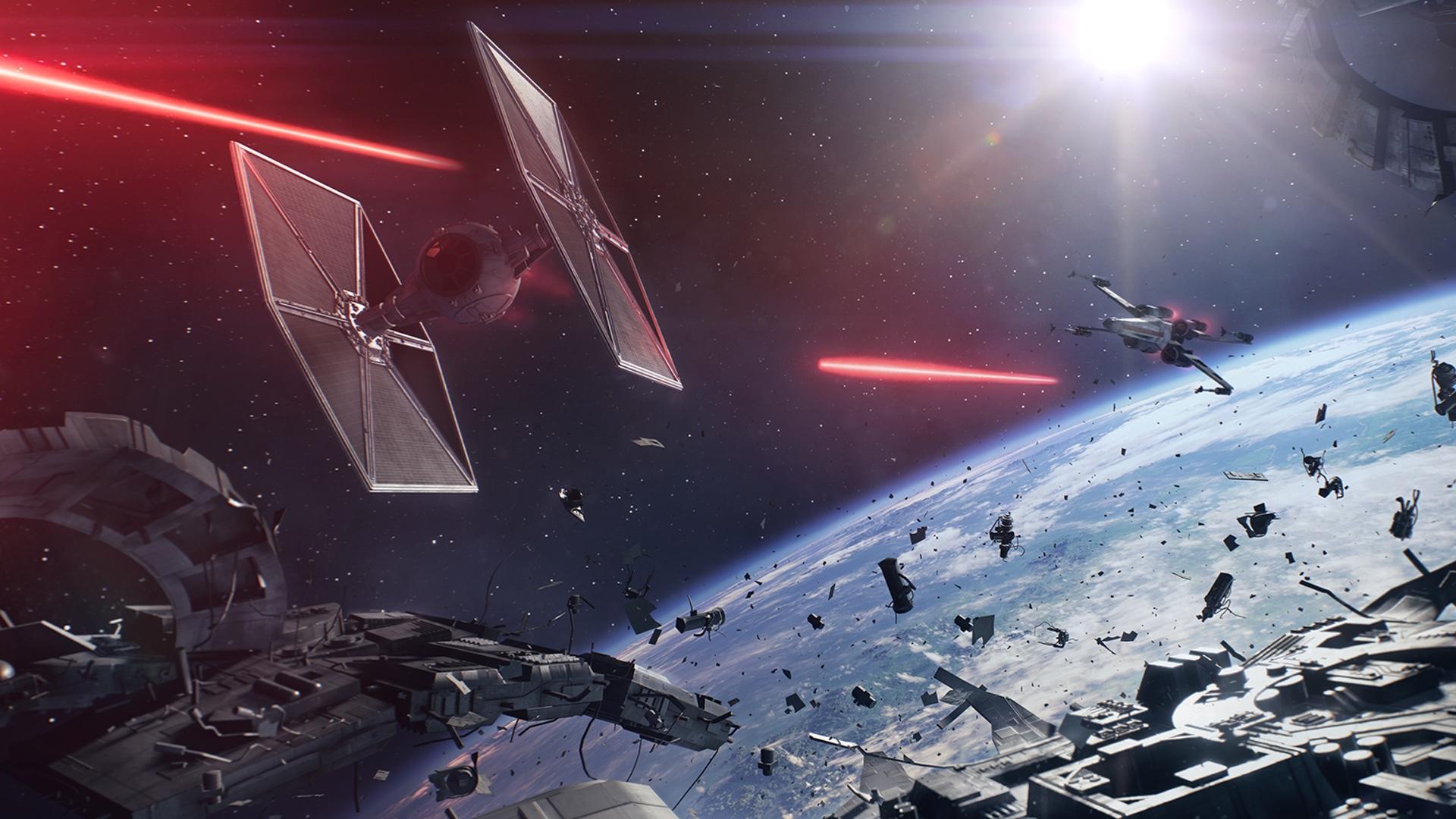 1920x1080 Epic New For STAR WARS: BATTLEFRONT 2 Shows Off The Intense Space Battles