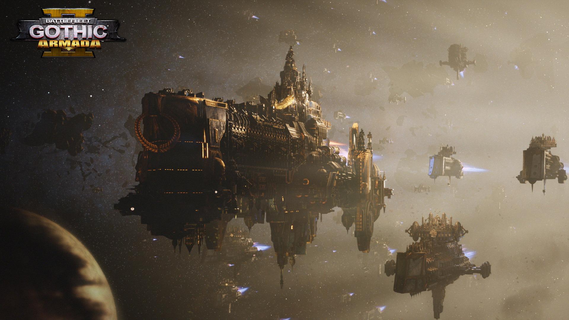 1920x1080 Battlefleet: Gothic Armada 2's Epic Space Battles Detailed in New Overview Video