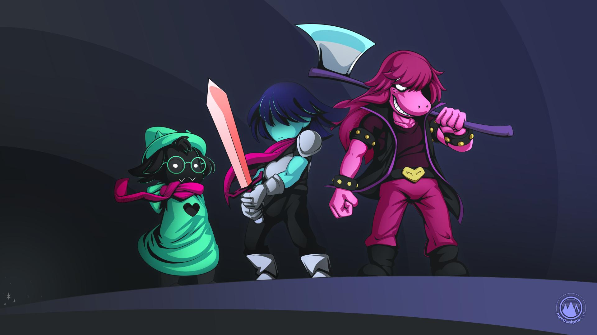 1920x1080 Susie (deltarune) HD wallpaper, background