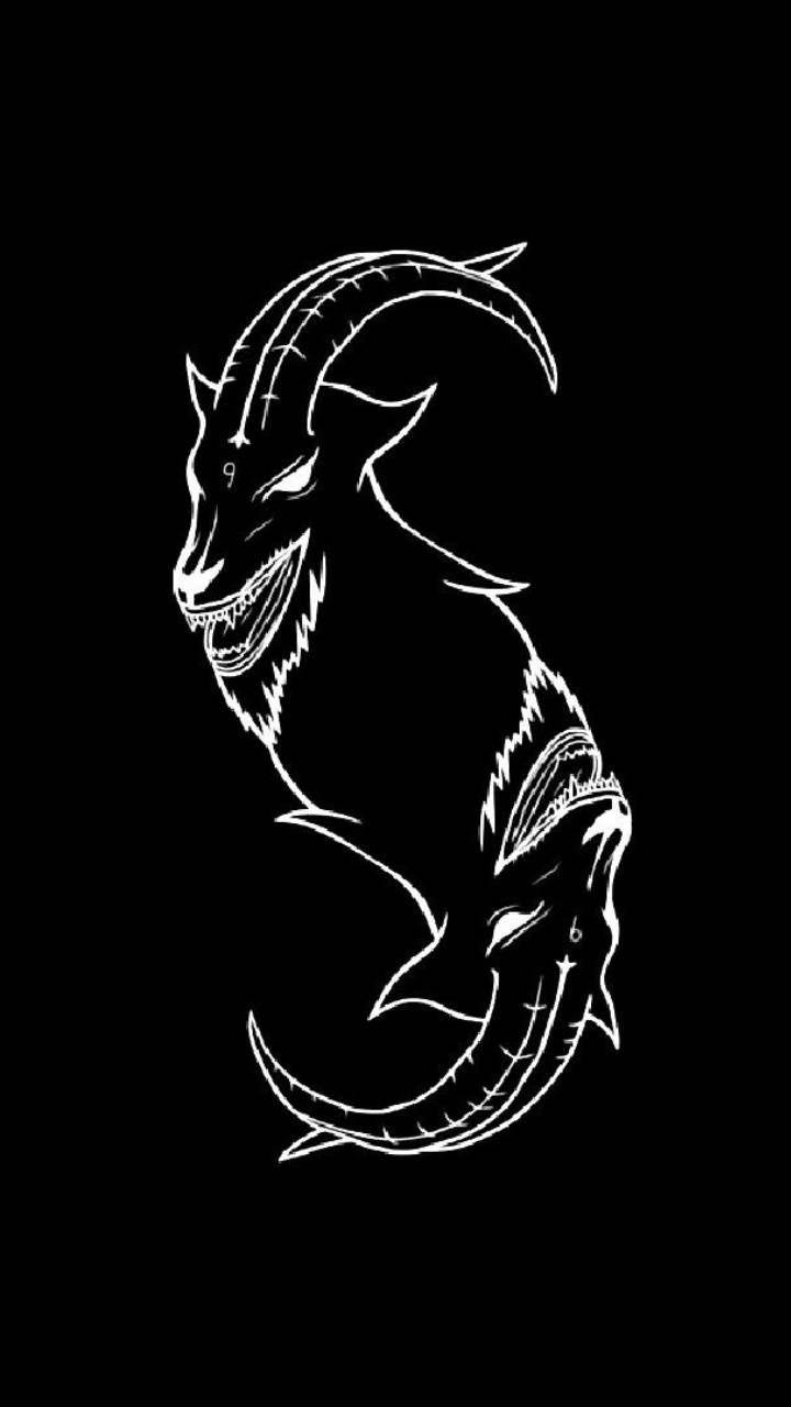 720x1280 Black Goat Wallpaper