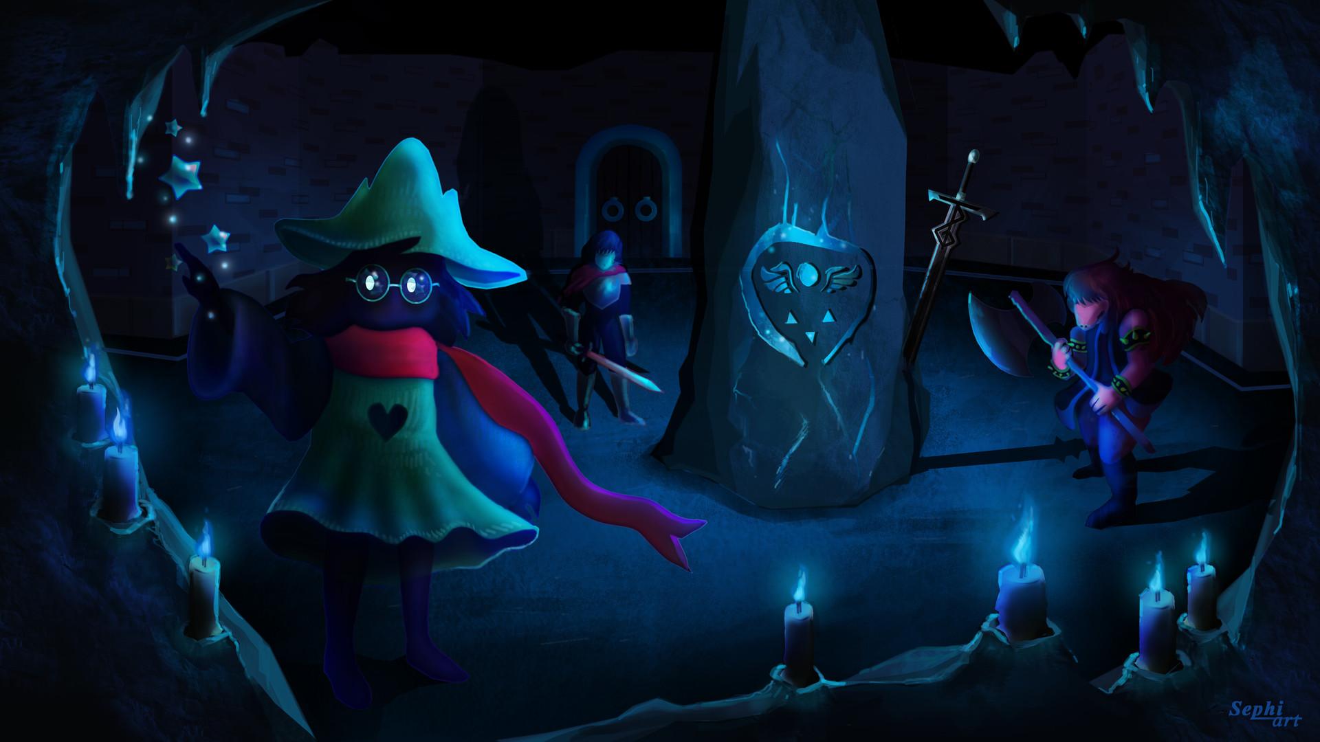 1920x1080 Kris, Susie and Ralsei (Deltarune), Seph Iriye