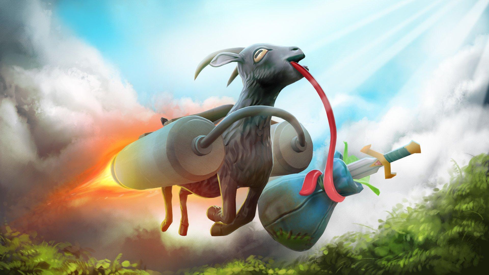 1920x1080 Goat Simulator HD Wallpaper