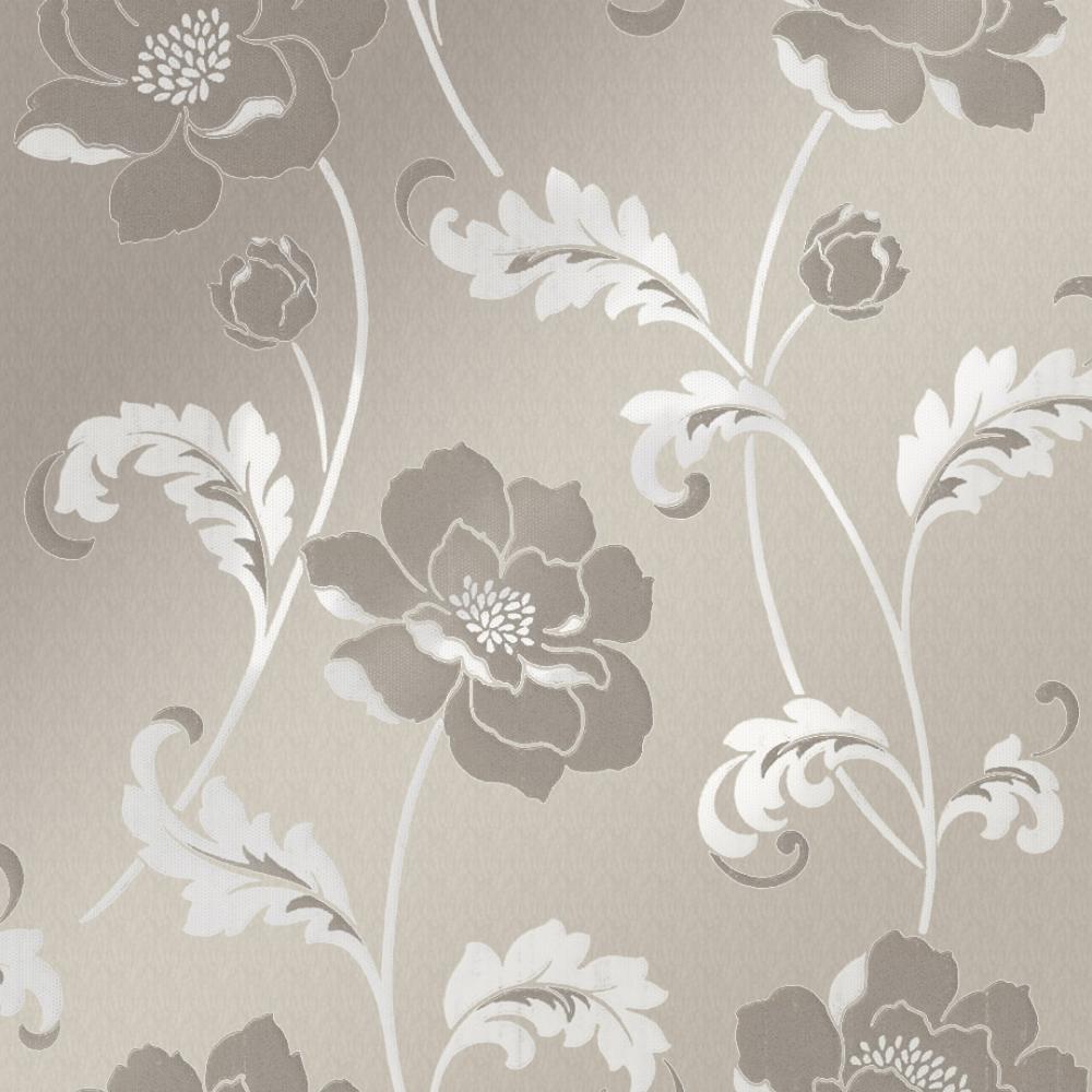 1000x1000 Floral Taupe