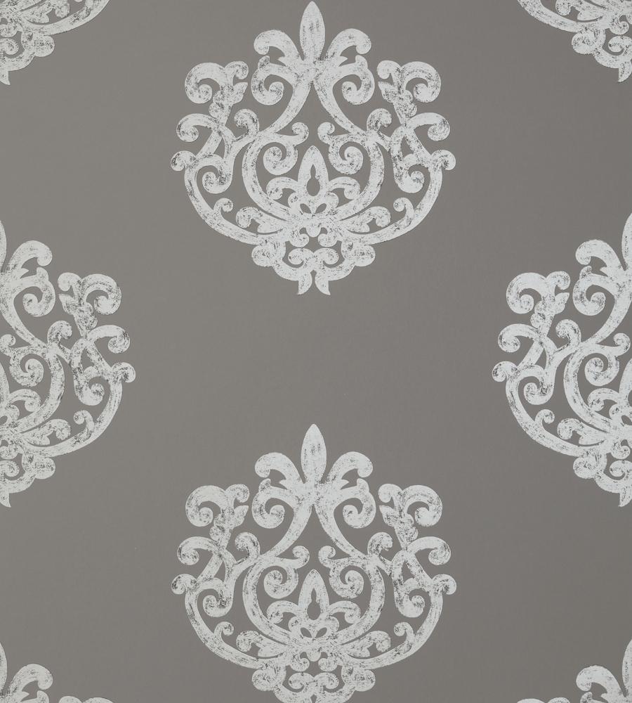 900x1000 Arran on Dark Taupe wallpaper