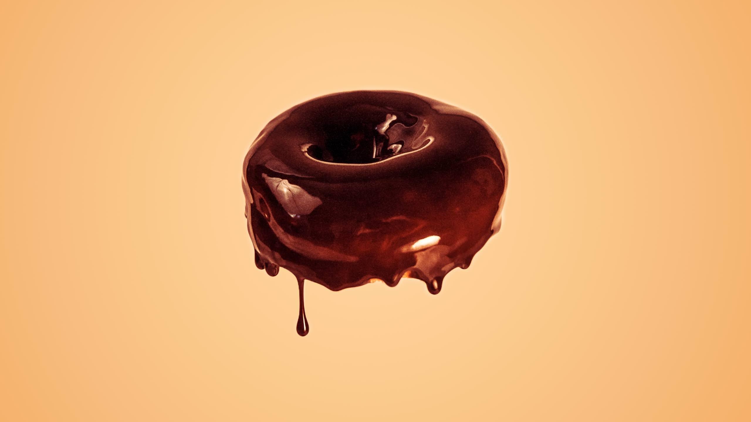 2560x1440 Donut 4K wallpaper for your desktop or mobile screen free and easy to download