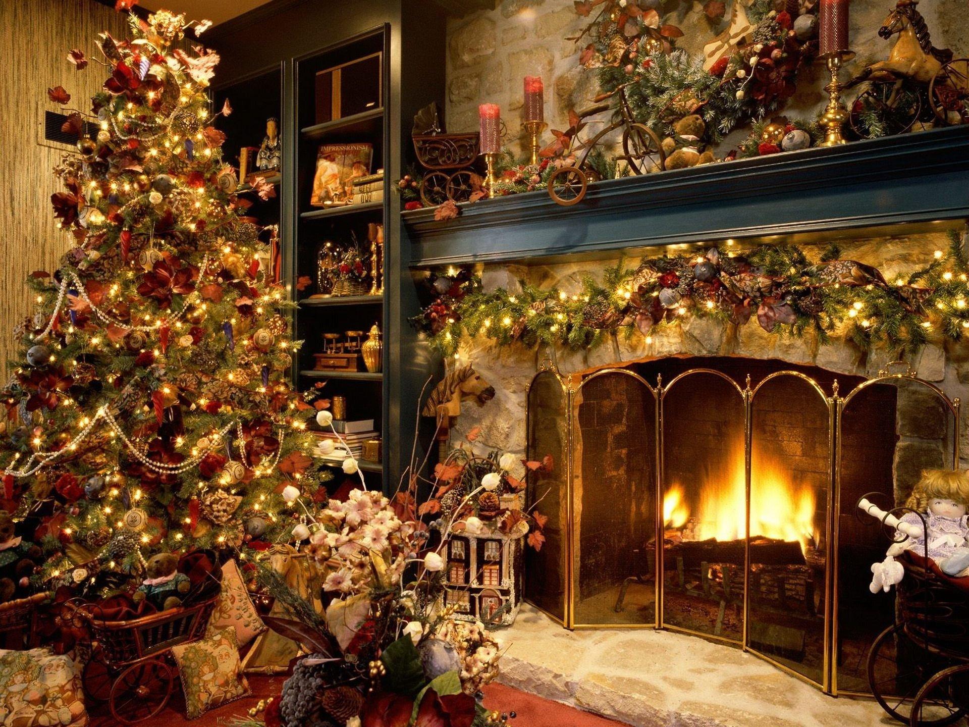 1920x1440 Fireplace HD Wallpaper and Background Image