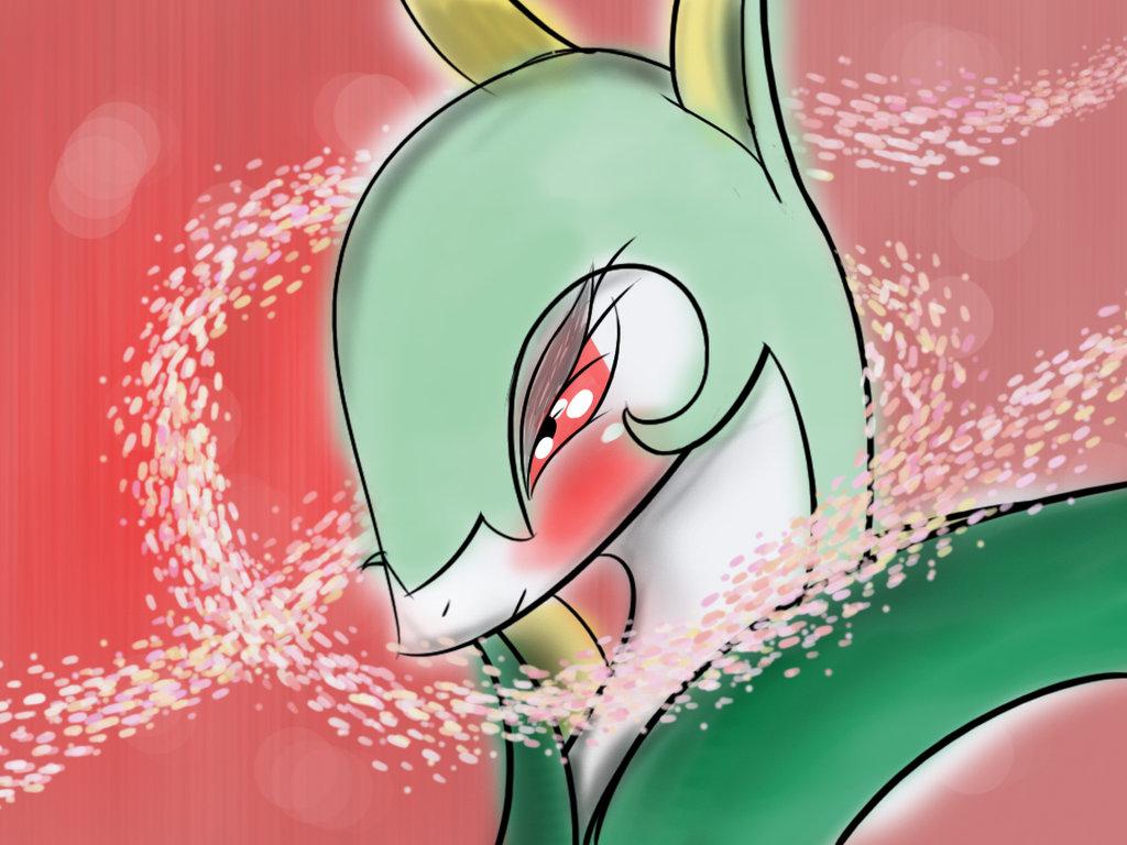 1024x768 Snivy, because Serperior is like the ultimative snek waifu! - added by johrny at FireType Starter Ability