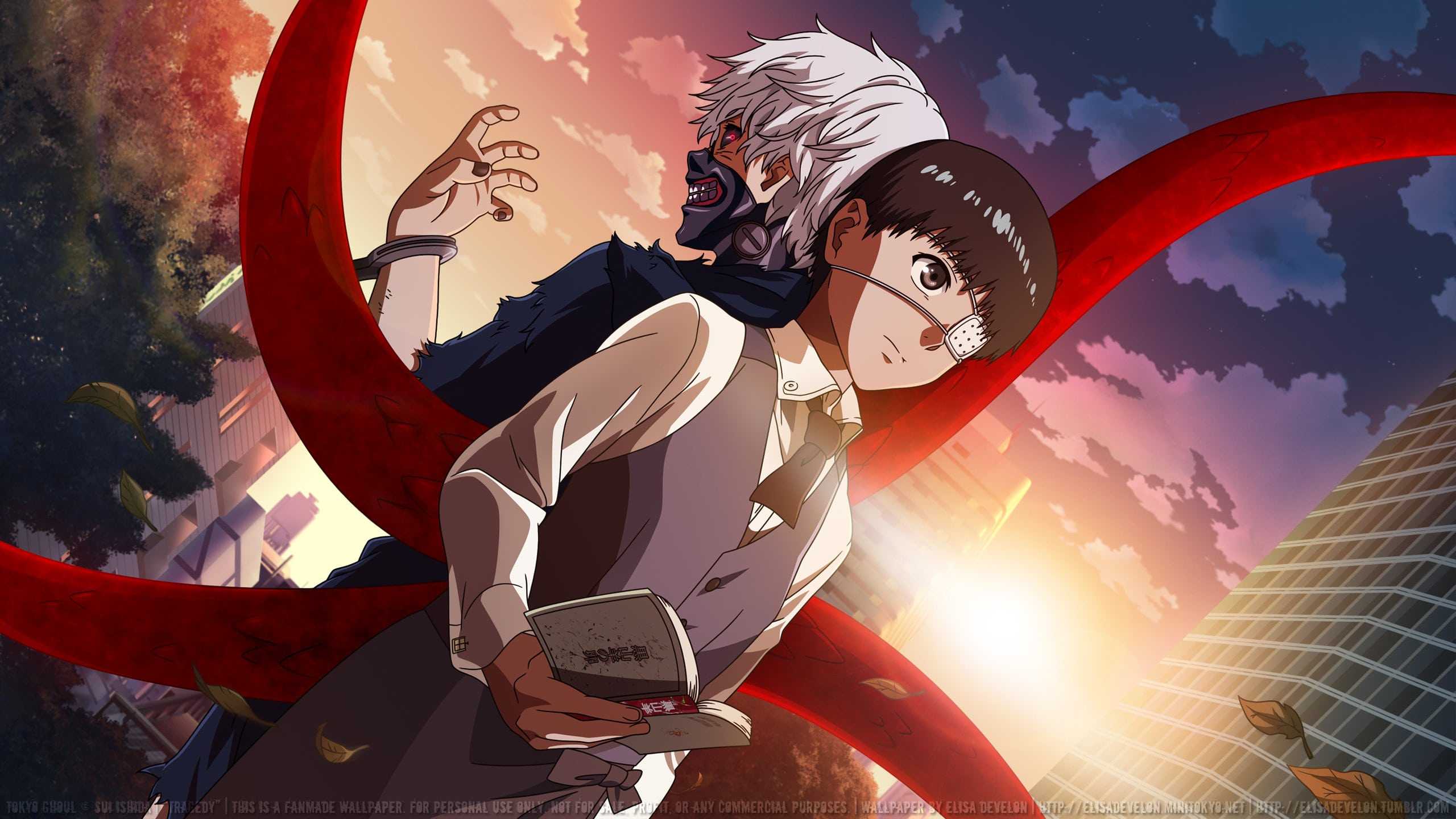 2560x1440 Tokyo Ghoul Wallpaper