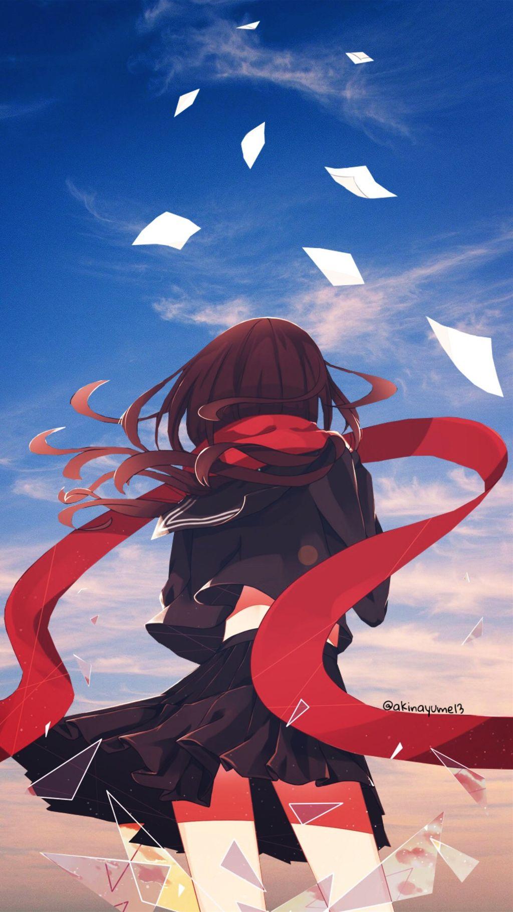 1024x1820 29++ Anime Girl Hoodie Wallpaper