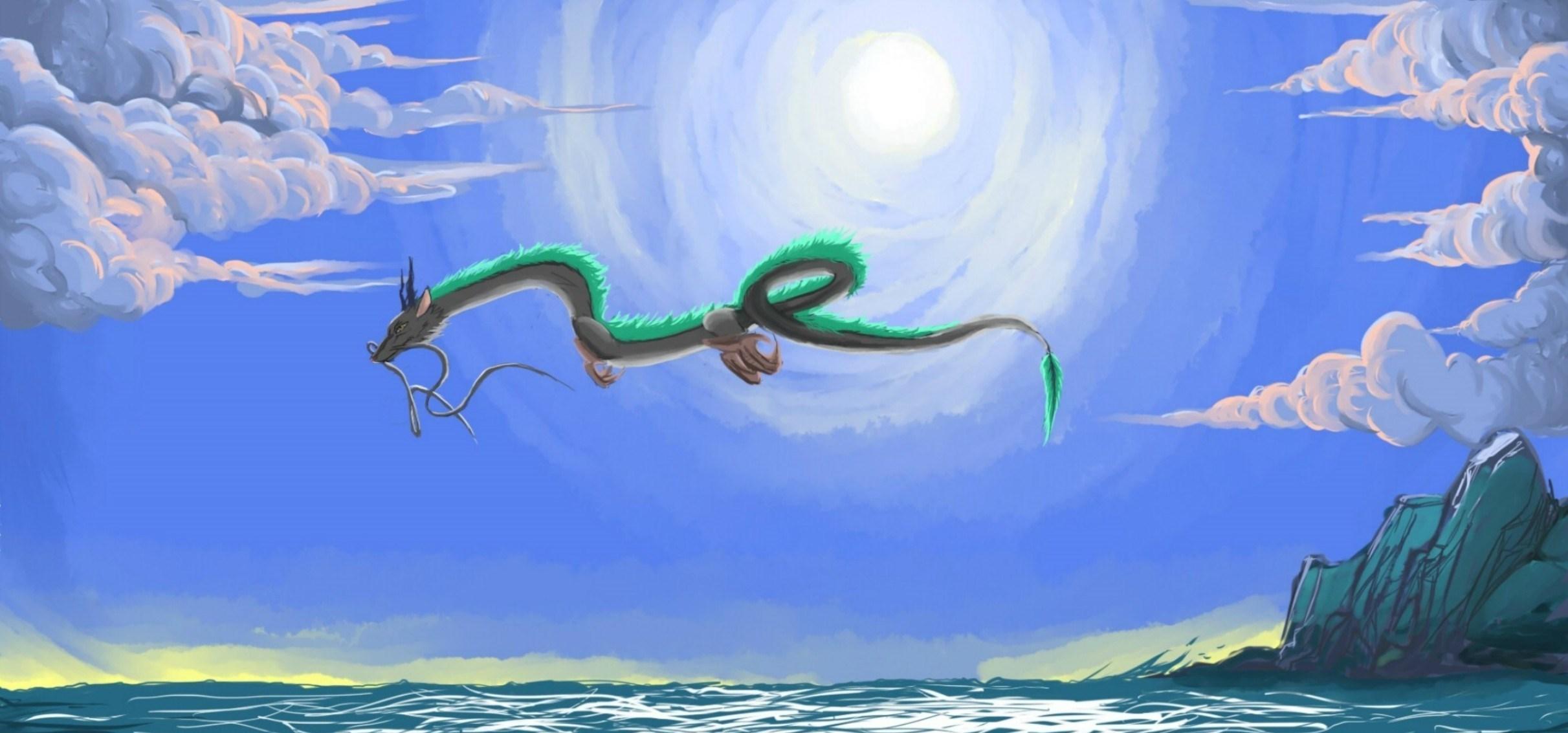 2423x1133 free computer wallpaper for spirited away. Mocah HD Wallpaper