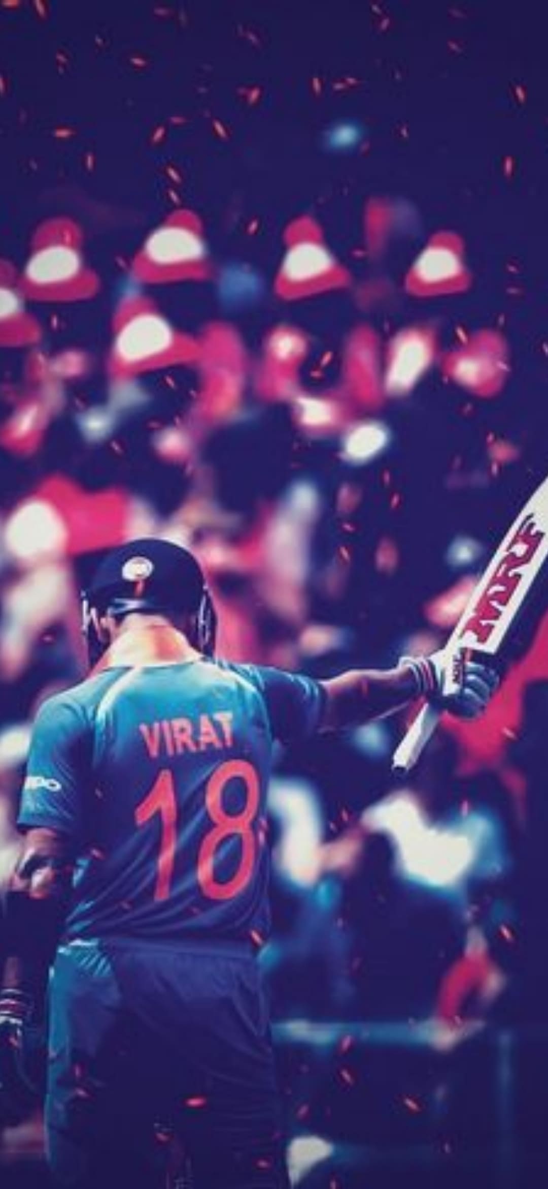 1080x2340 Virat Kohli Full Screen Wallpaper