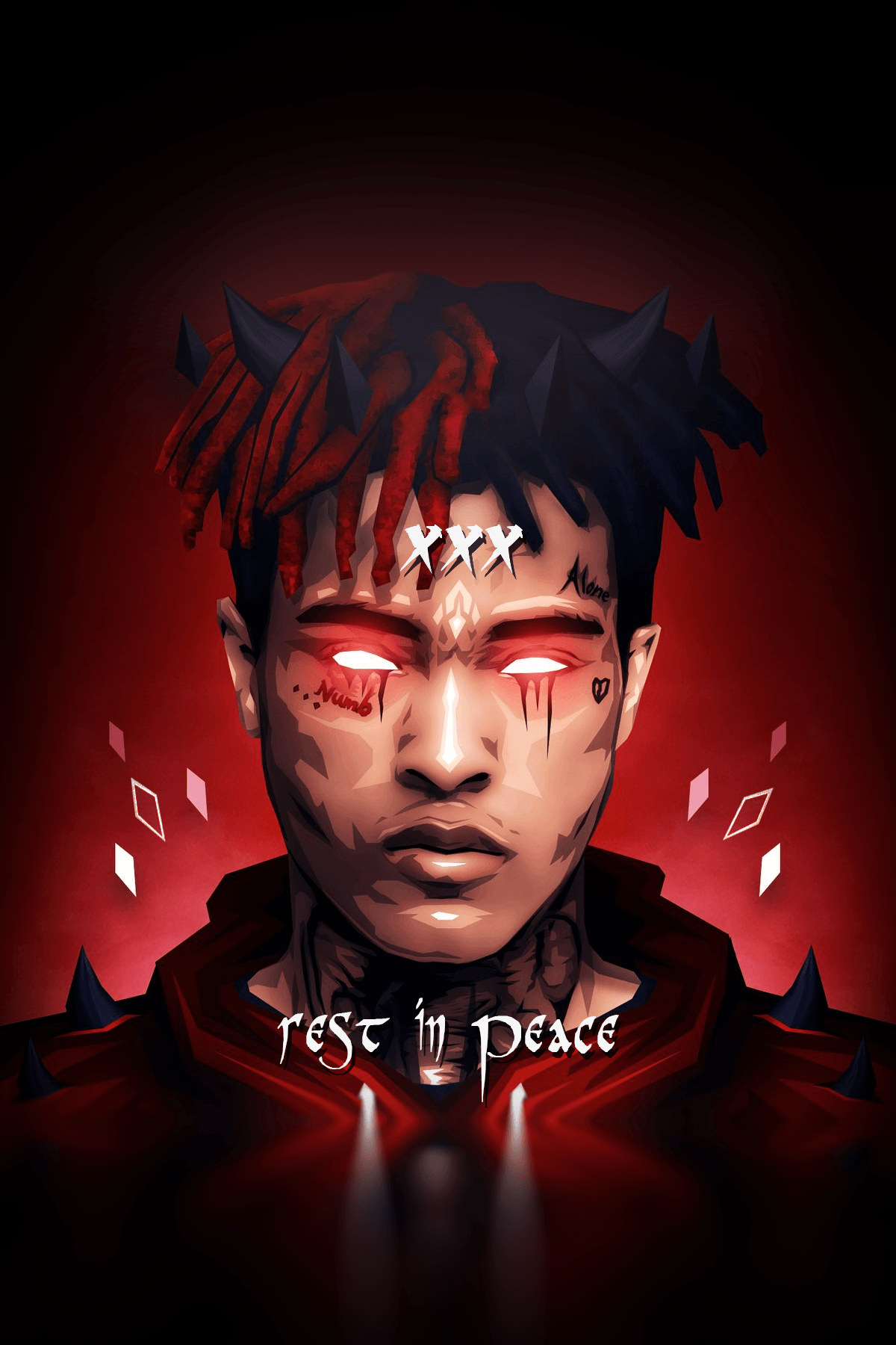 1200x1800 Dead Xxxtentacion Wallpaper