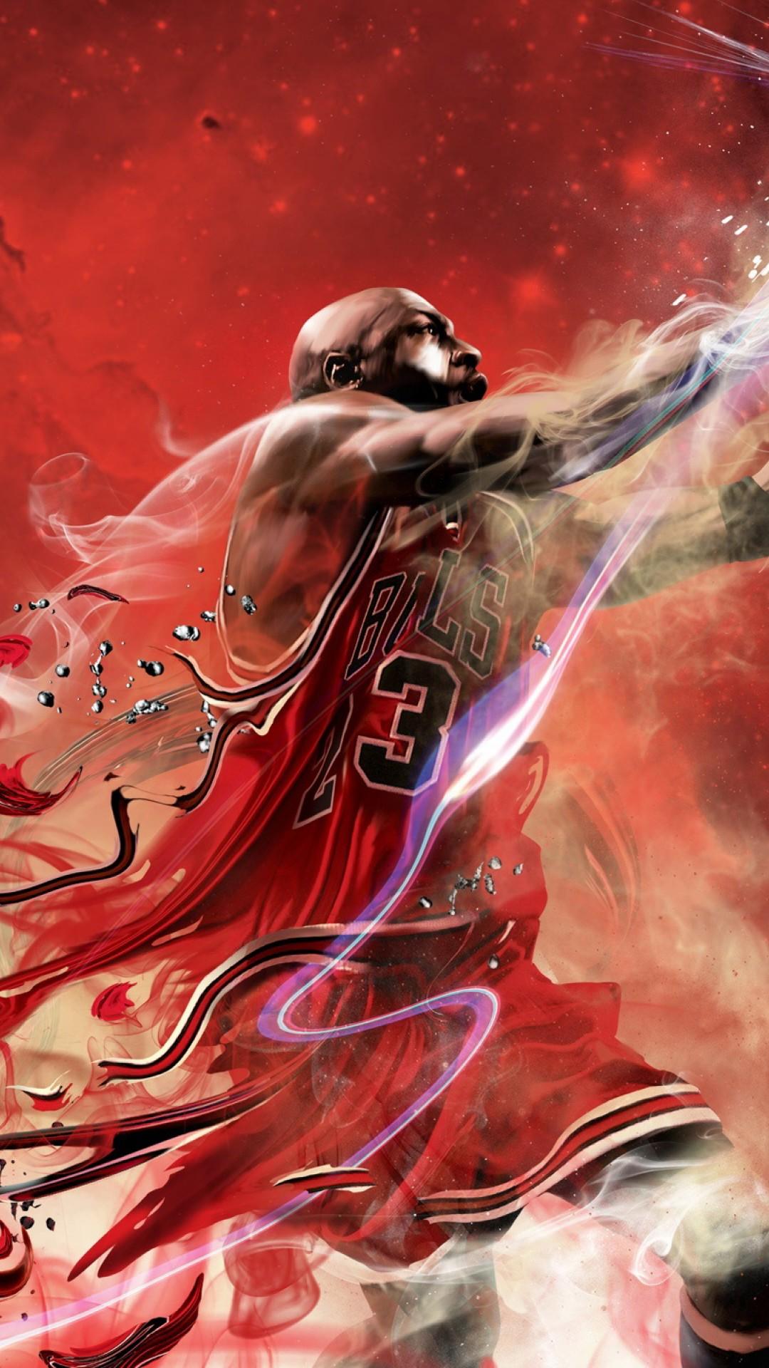 1080x1920 Michael Jordan Logo Wallpaper