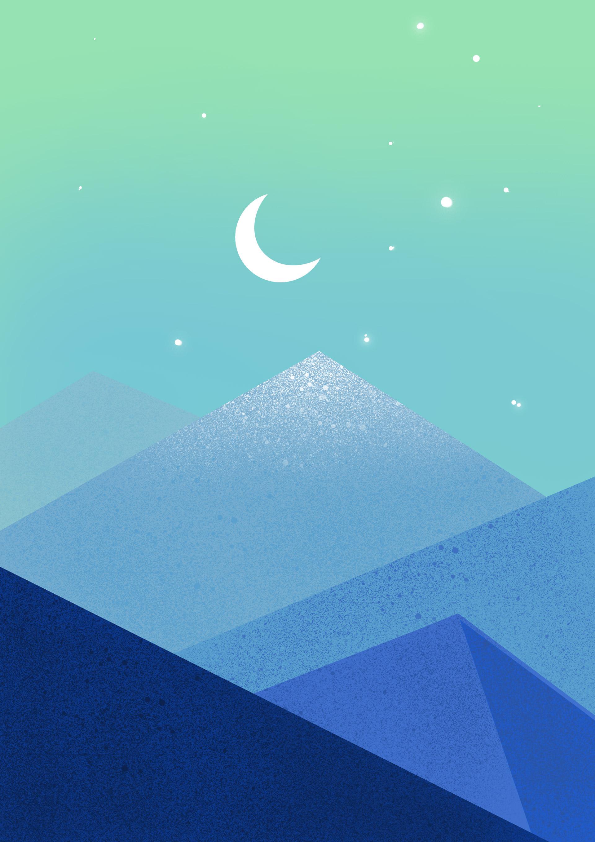 1920x2716 Minimalist Modern Art Phone Wallpaper