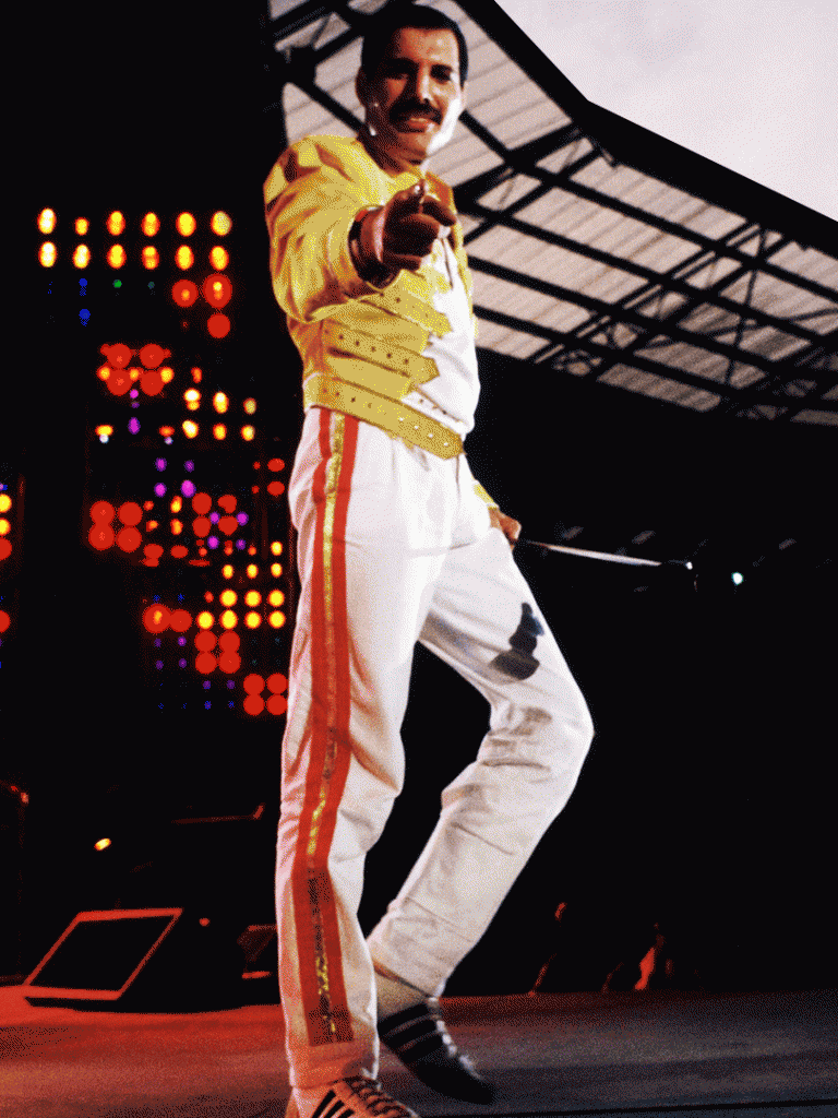 768x1024 Freddie Mercury Wallpaper