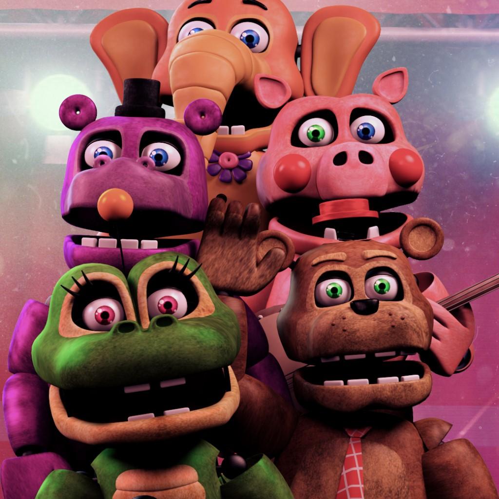 1024x1024 Video Game Freddy Fazbear's Pizzeria Simulator
