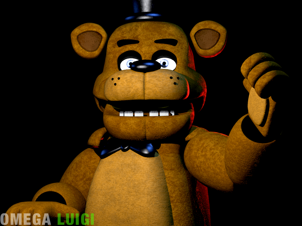 1024x768 Freddy Fazbear Wallpaper HD Wallpaper