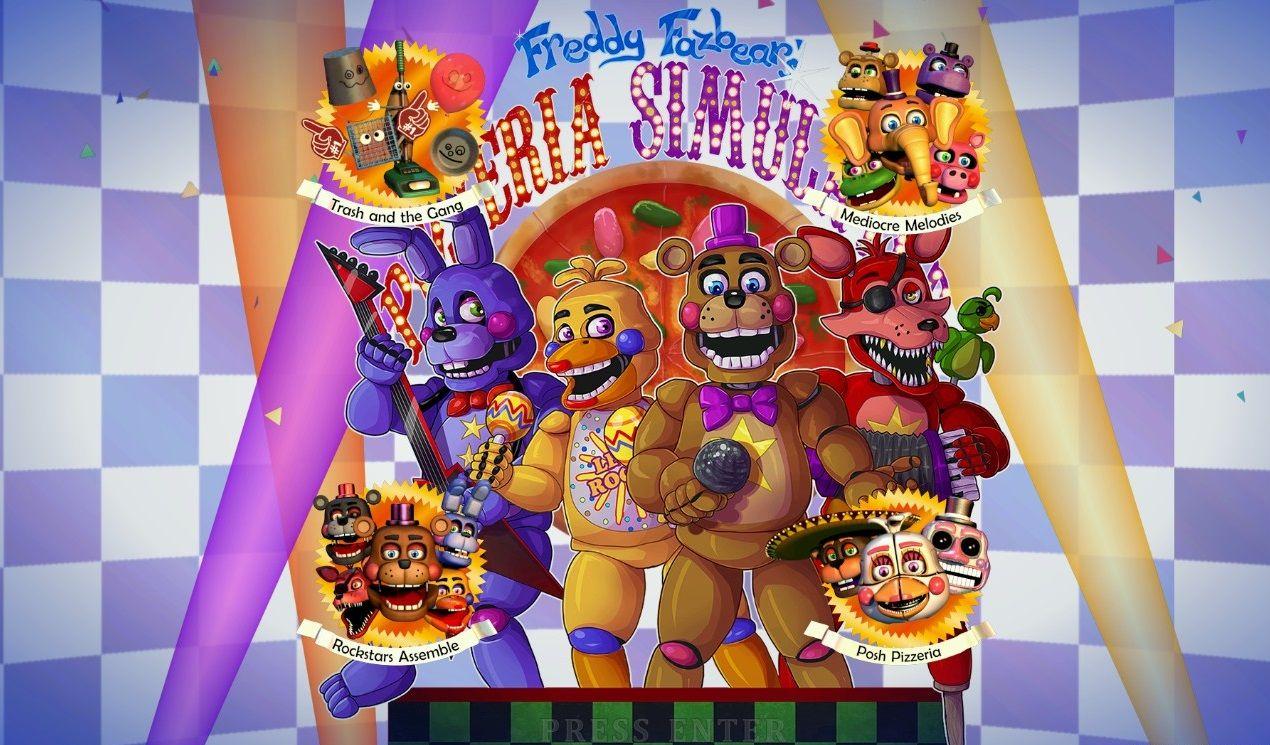 1270x745 FNAF Pizzeria Simulator Wallpaper