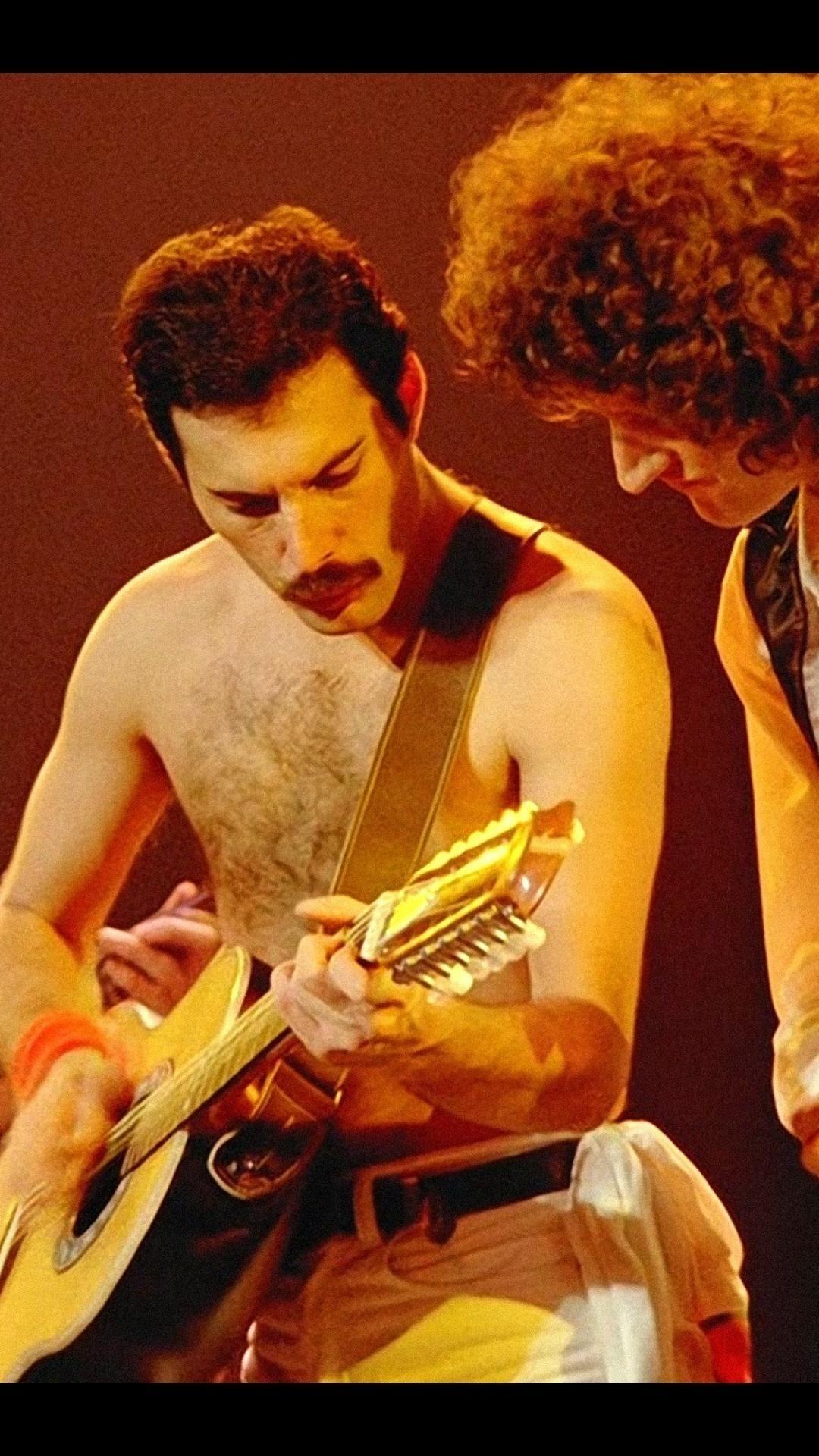 1080x1920 Caryl Sorin: Freddie Mercury Wallpaper