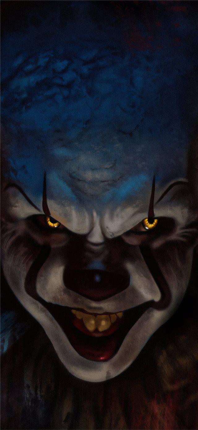 640x1385 Pennywise 4k iPhone 11 Pro Max Wallpaper