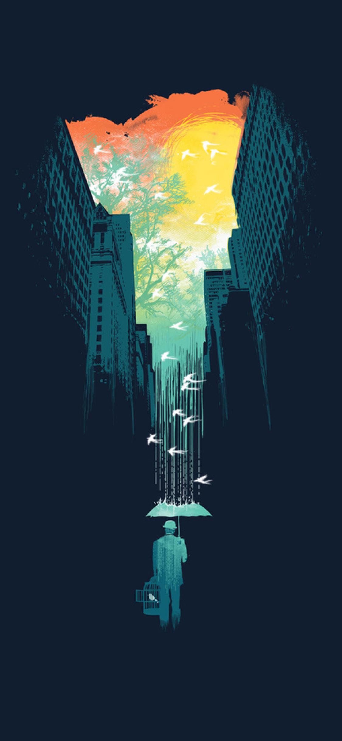 1125x2436 Minimalism City Art iPhone XS, iPhone iPhone X Wallpaper, HD Minimalist 4K Wallpaper, Image, Photo and Background