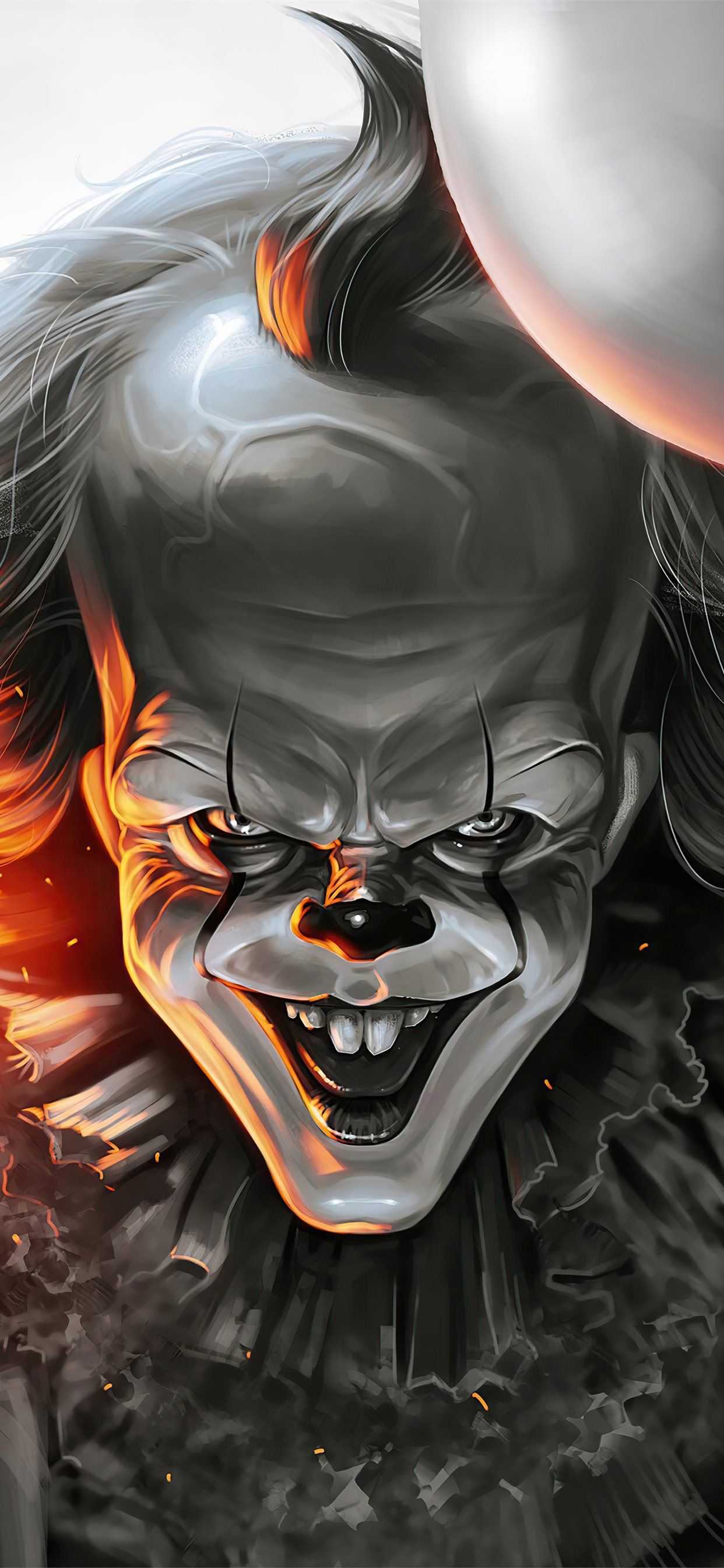 1242x2688 Pennywise Zombie Wallpaper Free HD Wallpaper