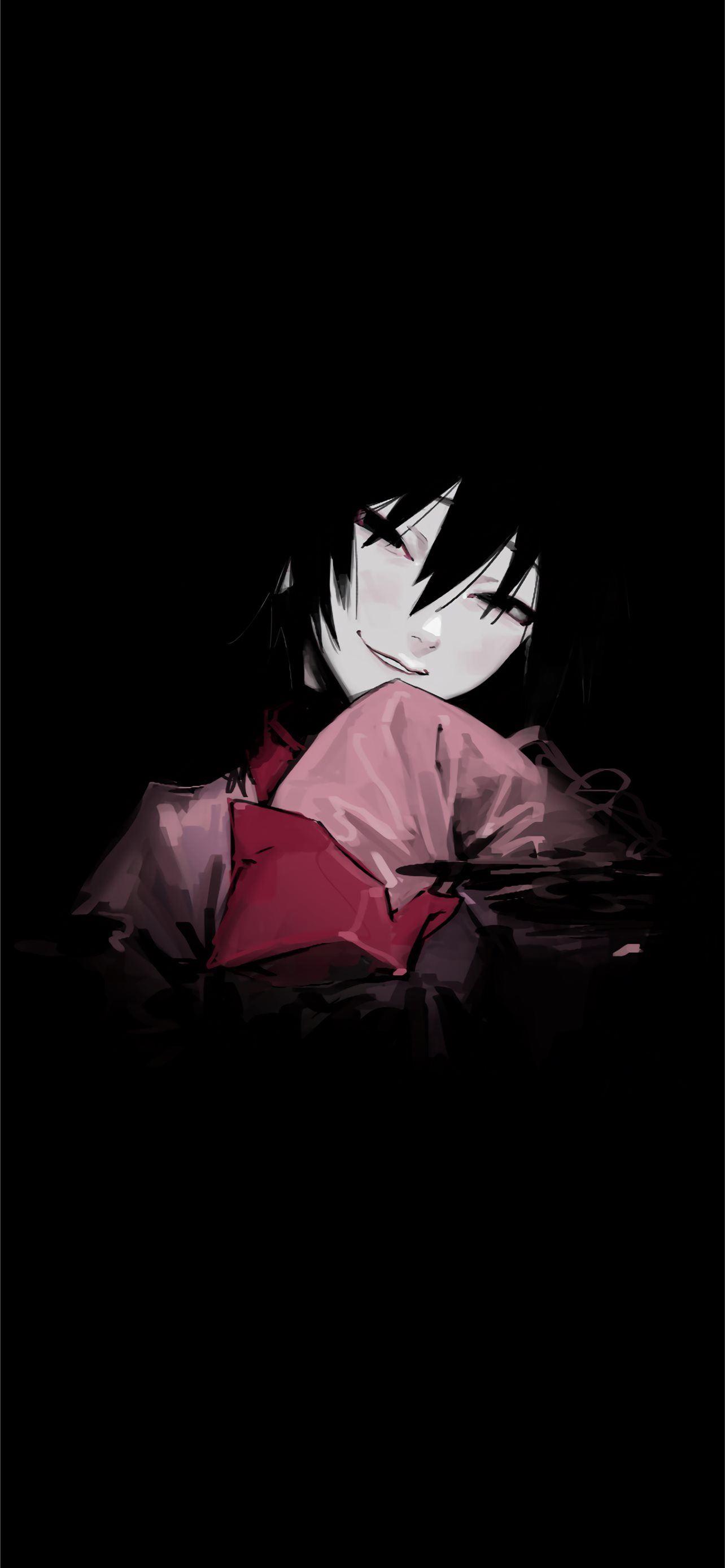 1284x2778 Best Koyomi araragi iPhone HD Wallpaper