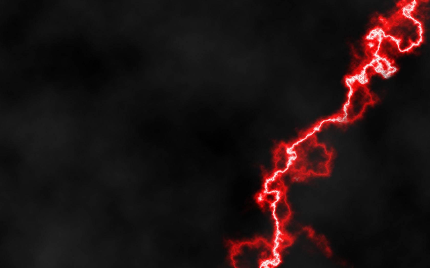 1680x1050 Black Lightning Wallpaper