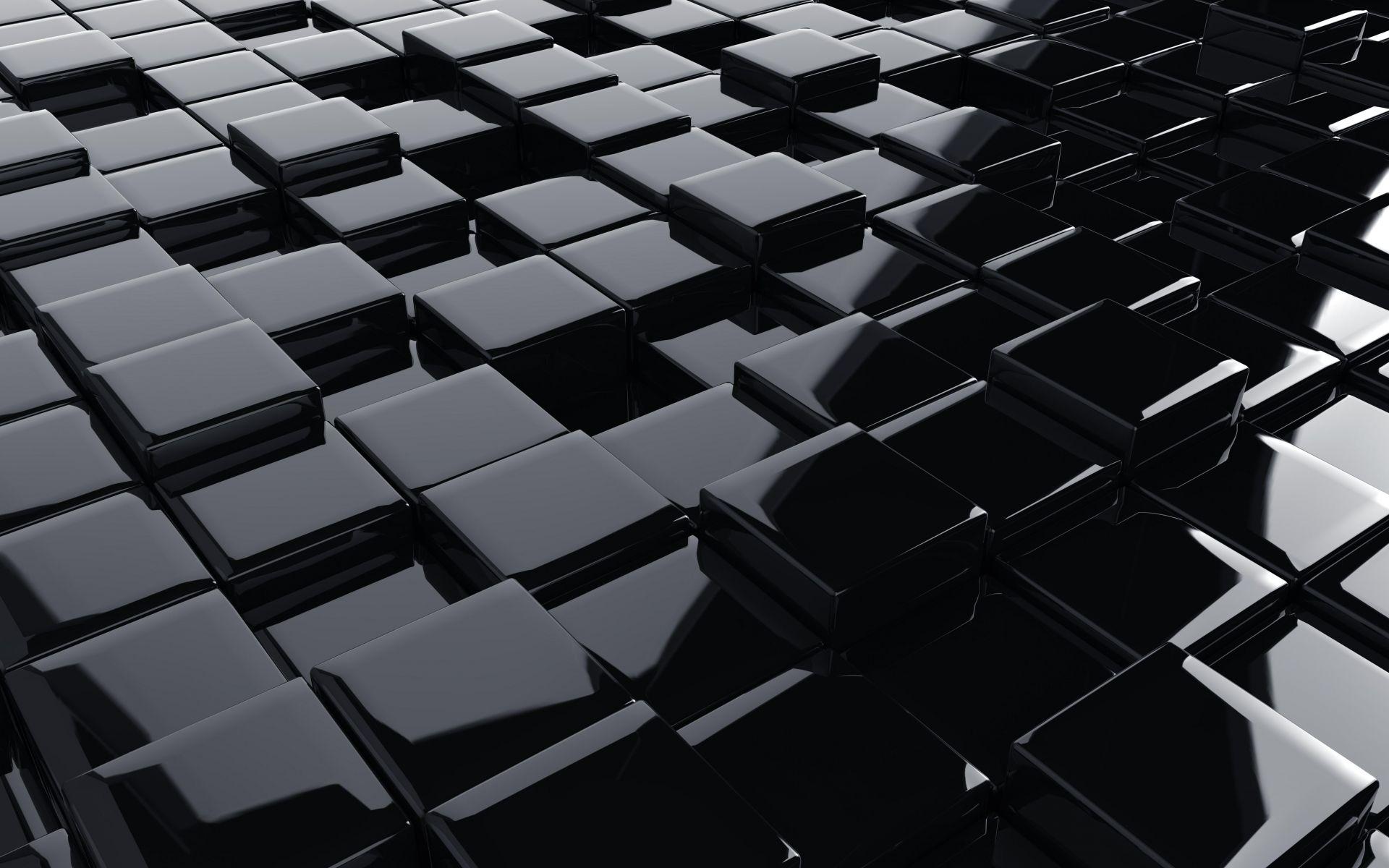 1920x1200 Black and White 3D Desktop HD Wallpaper